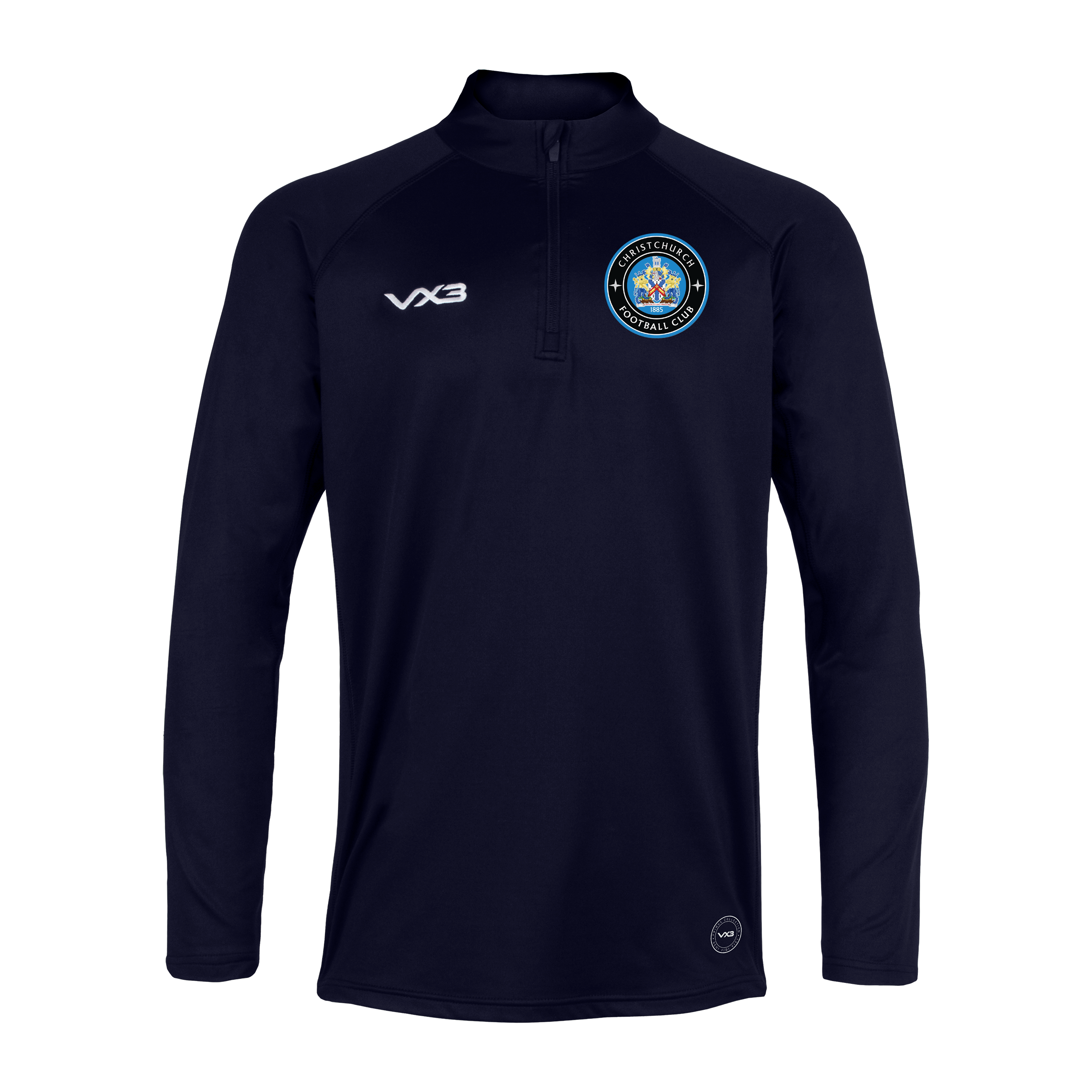 Christchurch FC Primus Youth Quarter Zip - Navy
