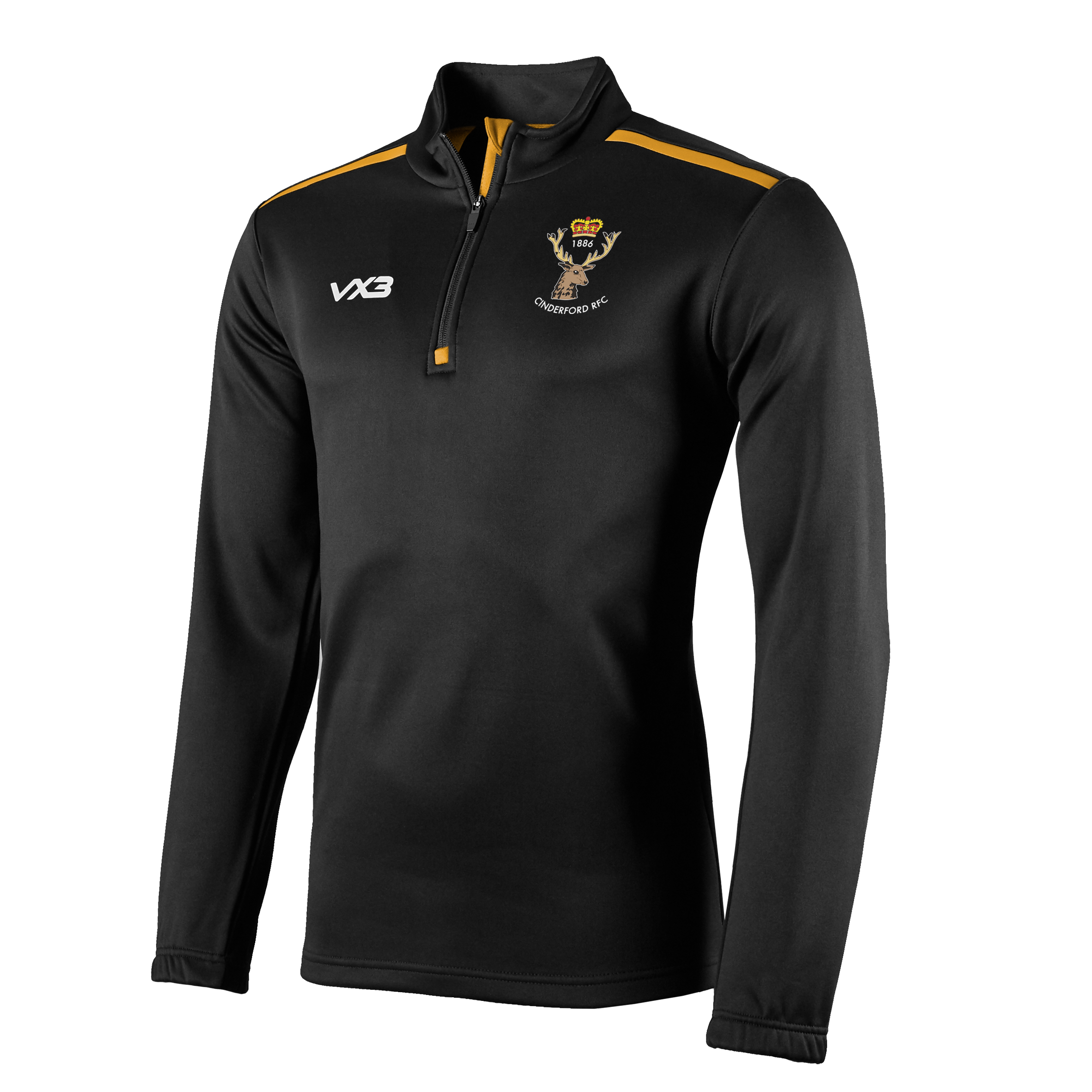 Cinderford RFC Fortis Quarter Zip Sweat
