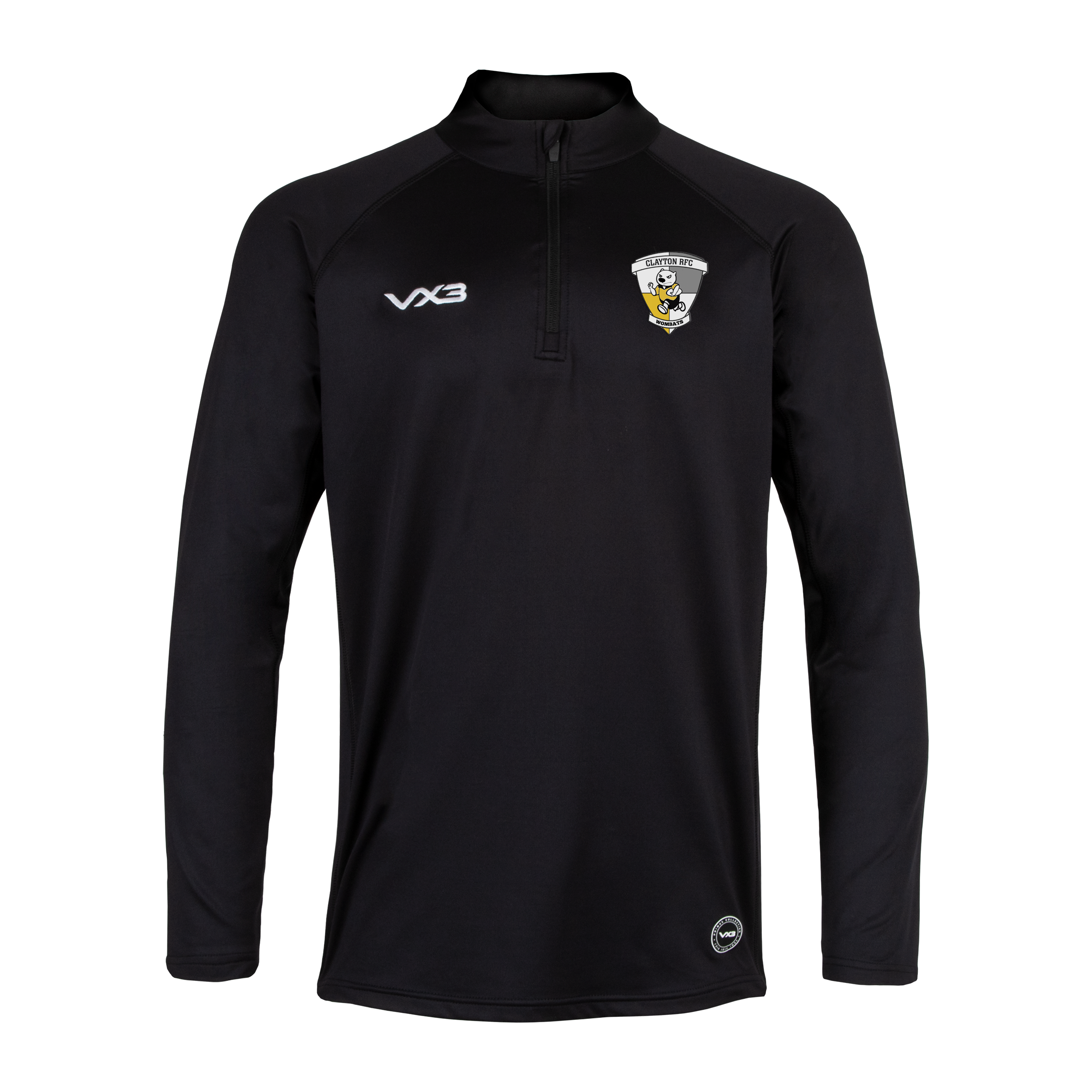 Clayton Rugby Club Wombats Primus Quarter Zip