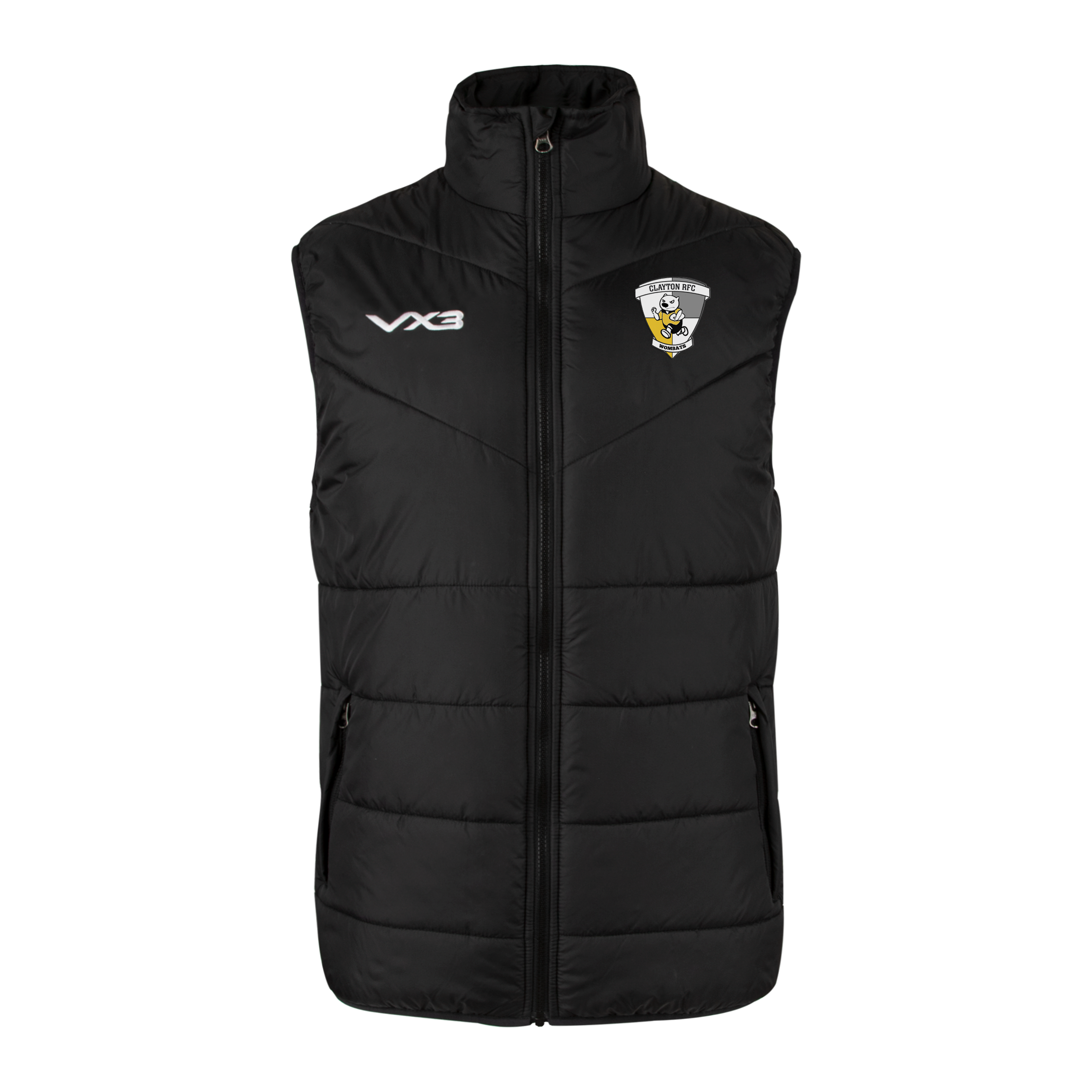 Clayton Rugby Club Wombats Ventus Gilet
