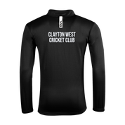 Clayton West Cricket Fortis Youth Quarter Zip Sweat