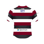 Cleve RFC Rugby Shirt Black/Maroon/White