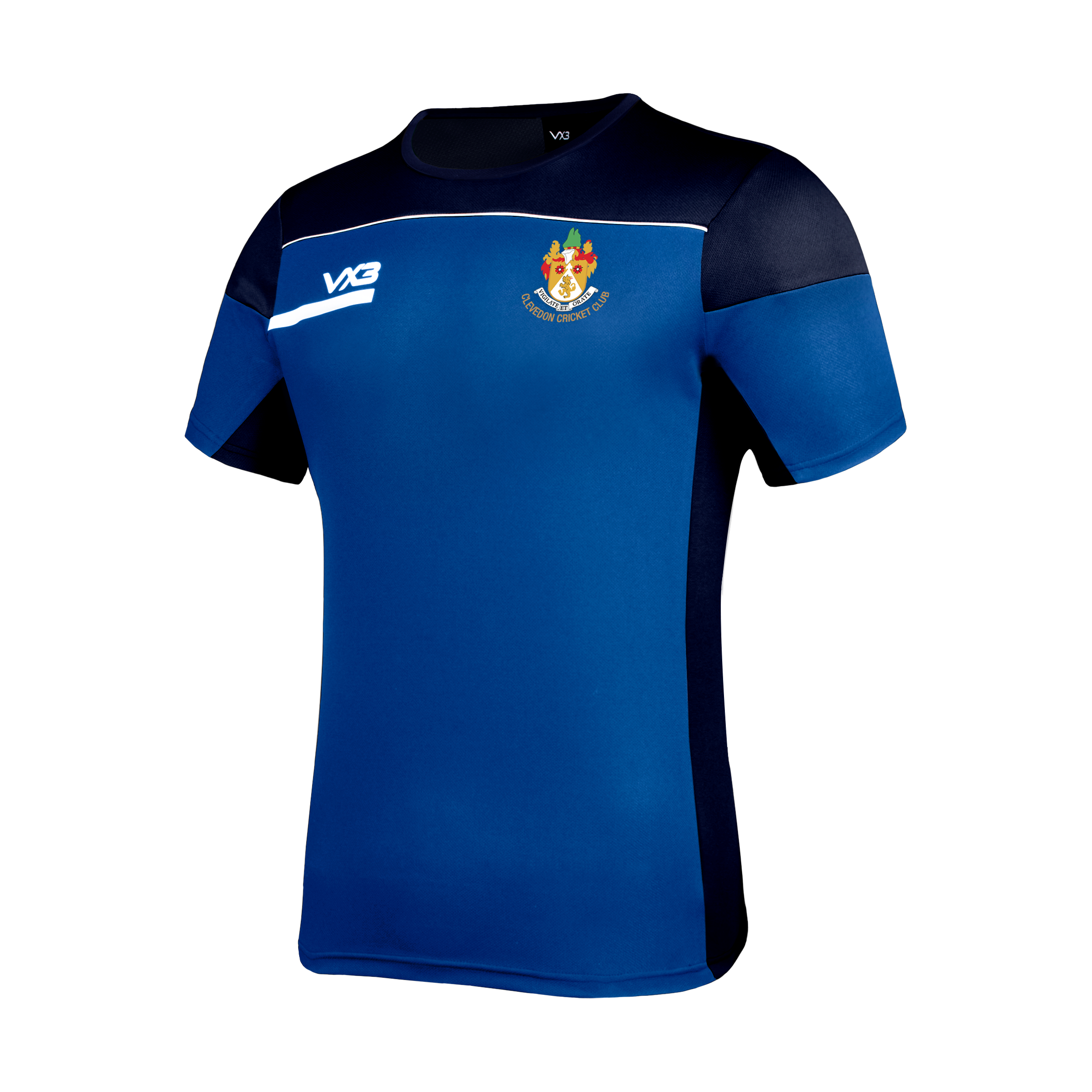 Clevedon Cricket Club Opus Tee Youth - Royal Navy