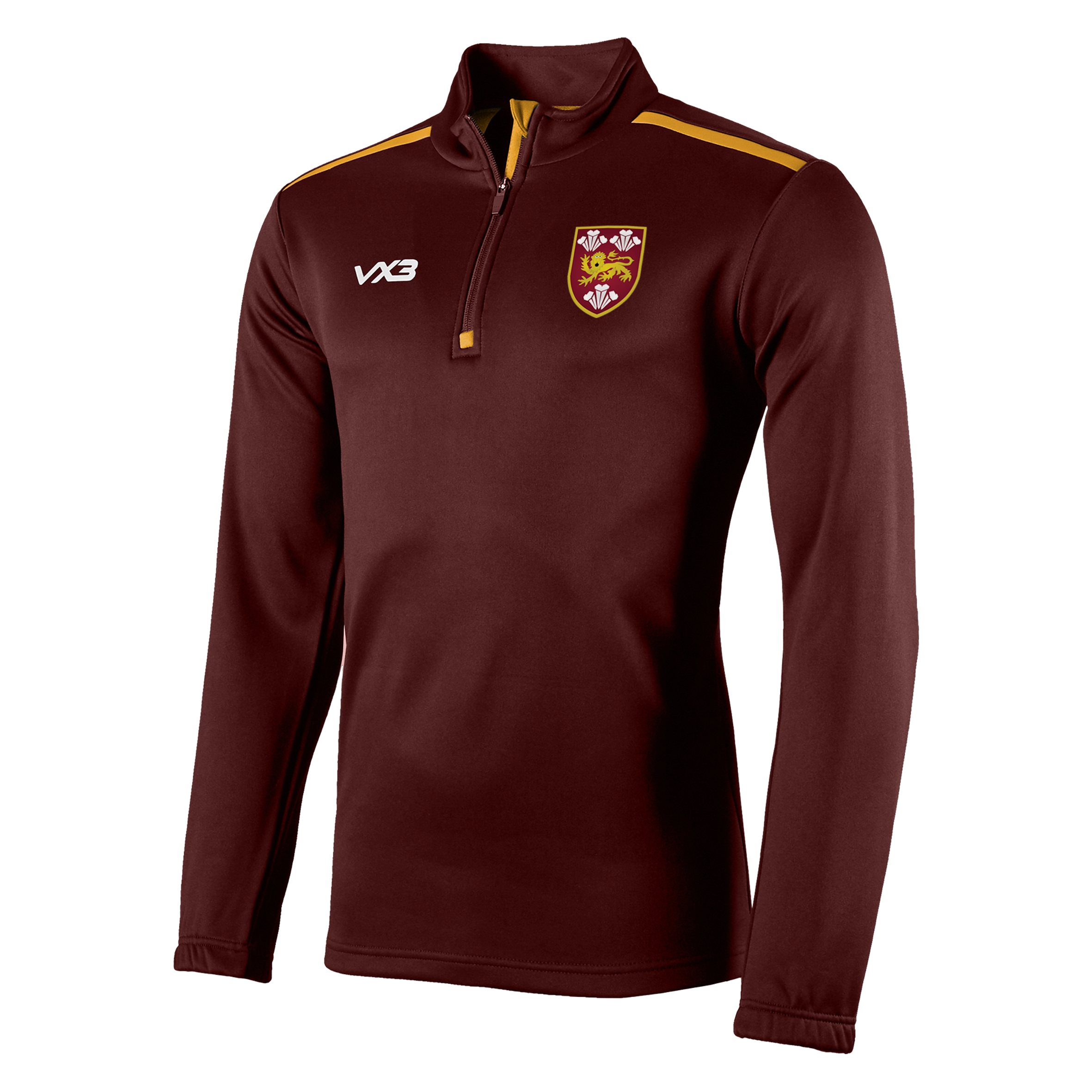 Clwb Rygbi Caernarfon Fortis Quarter Zip Sweat