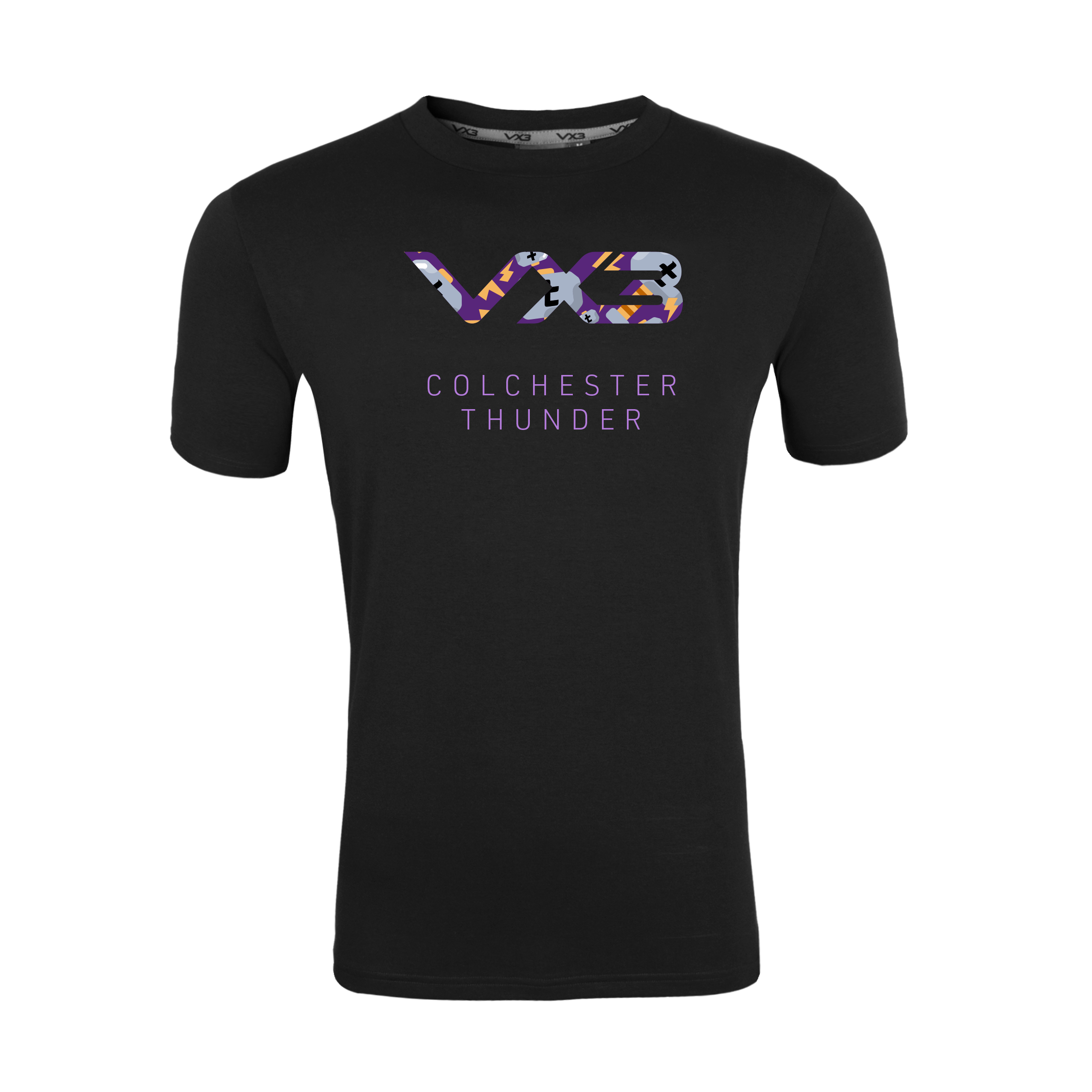Colchester Thunder Black Womens Invicta Club Tee