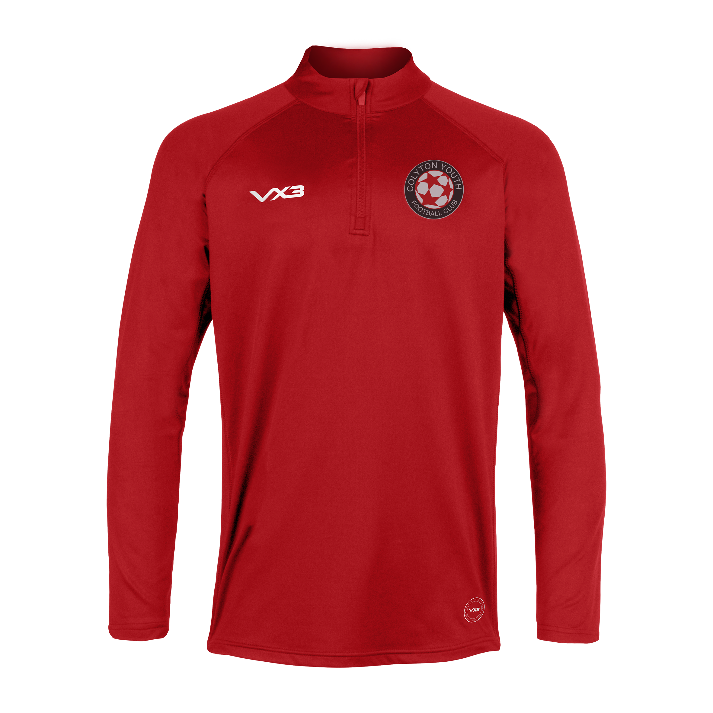 Colyton Youth FC Primus Youth Quarter Zip Red