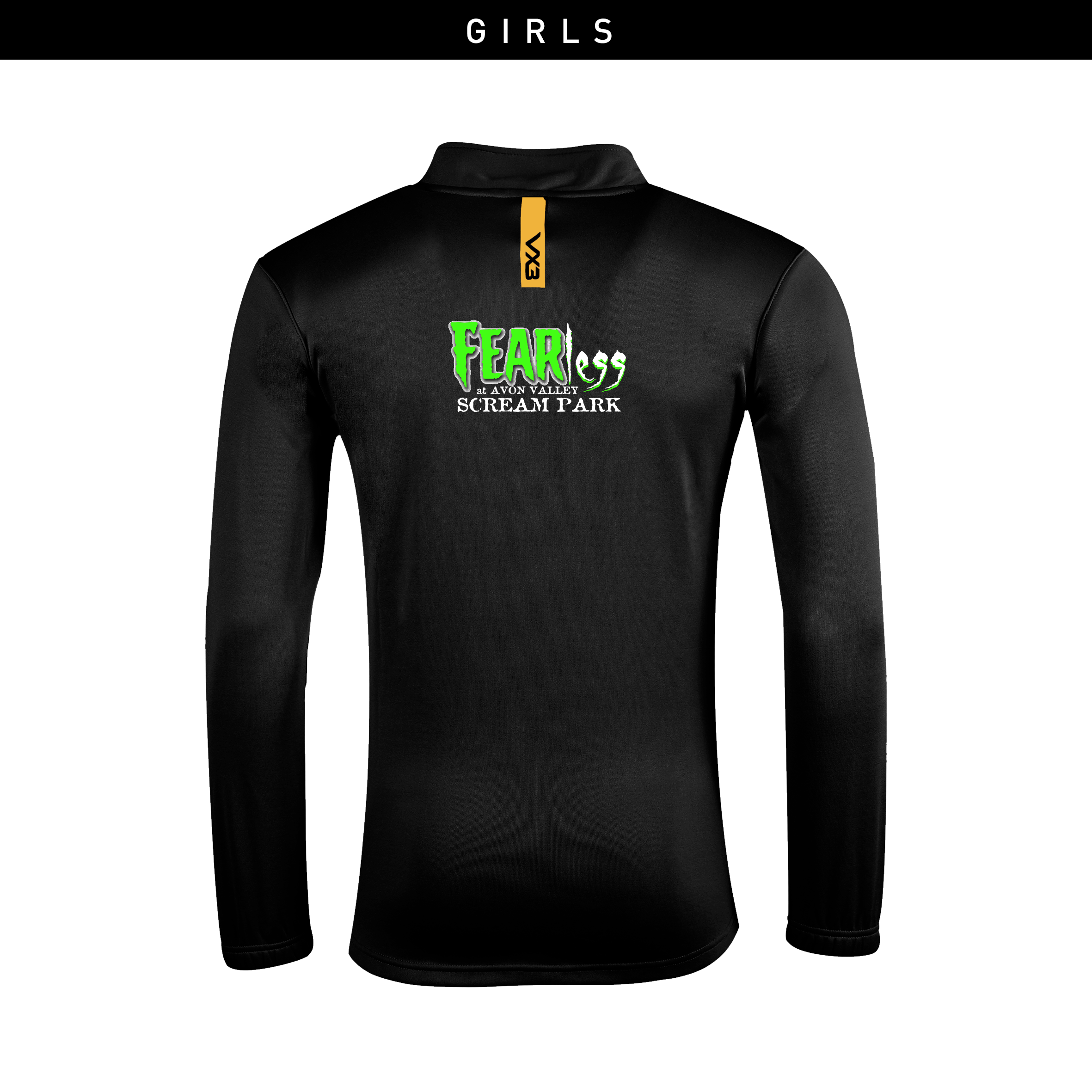 Combe Down RFC Fortis Quarter Zip Sweat - Girls