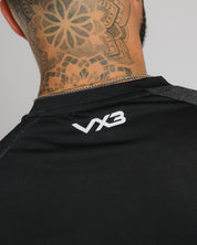 Conquer Tee - Black/Steel Blue