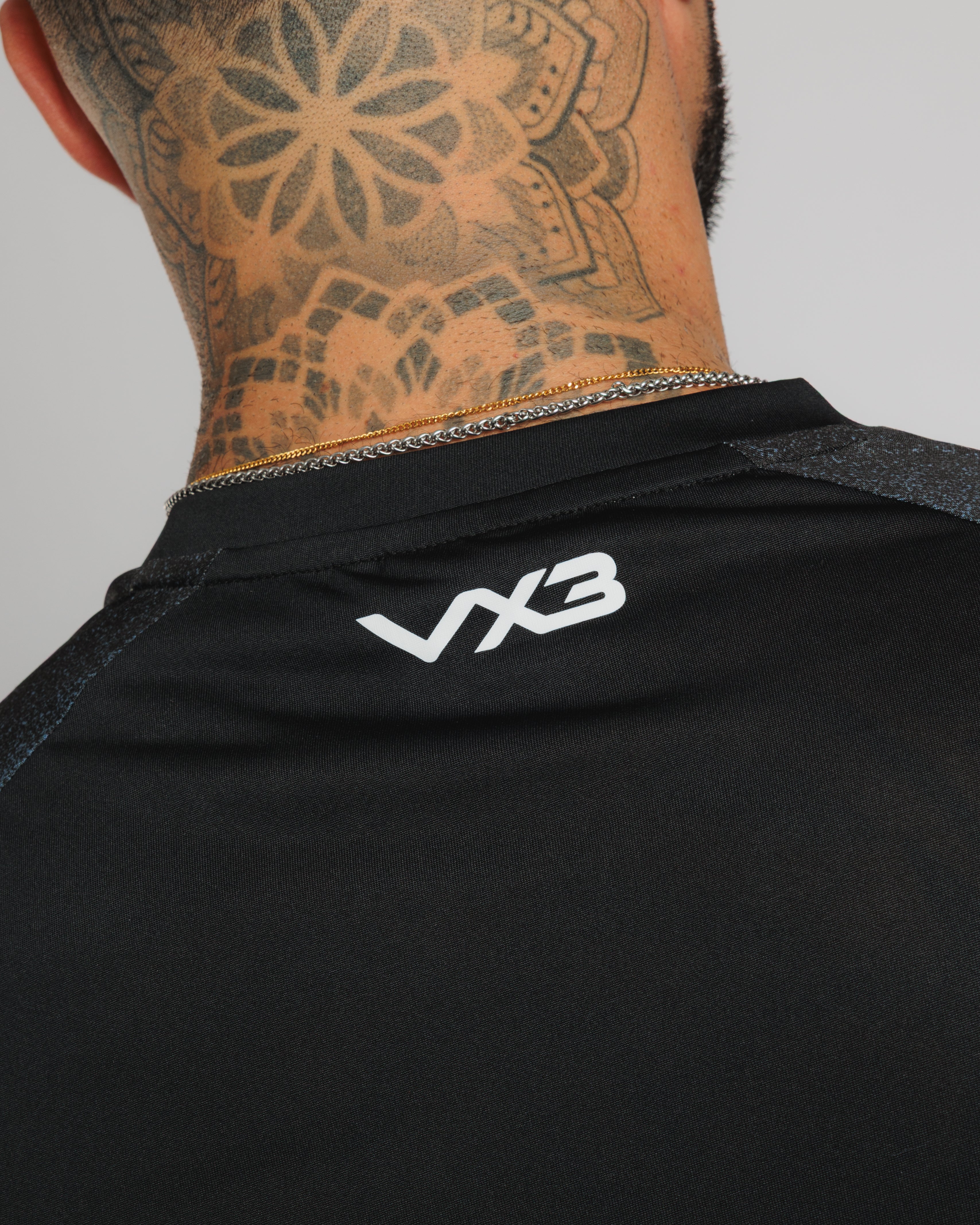 Conquer Tee - Black/Steel Blue