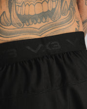 Conquer Shorts - Black/Steel Blue