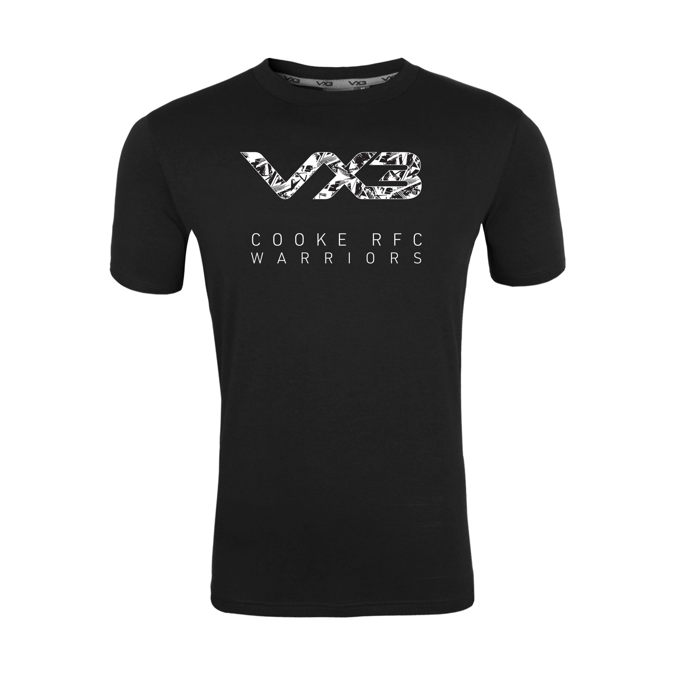 Cooke RFC Warriors Black Youth Invicta Tee