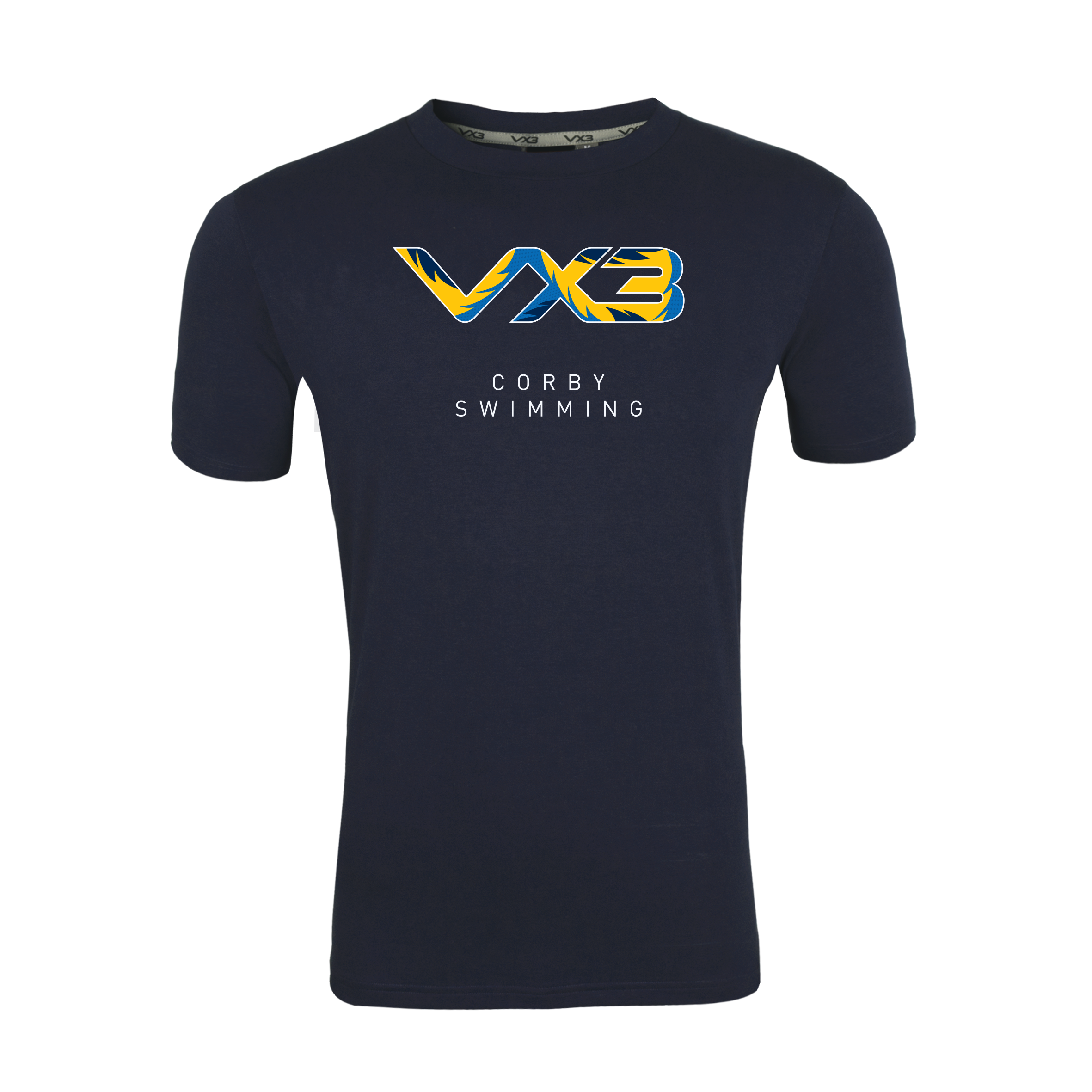 Corby Swimming Club Navy Invicta Tee