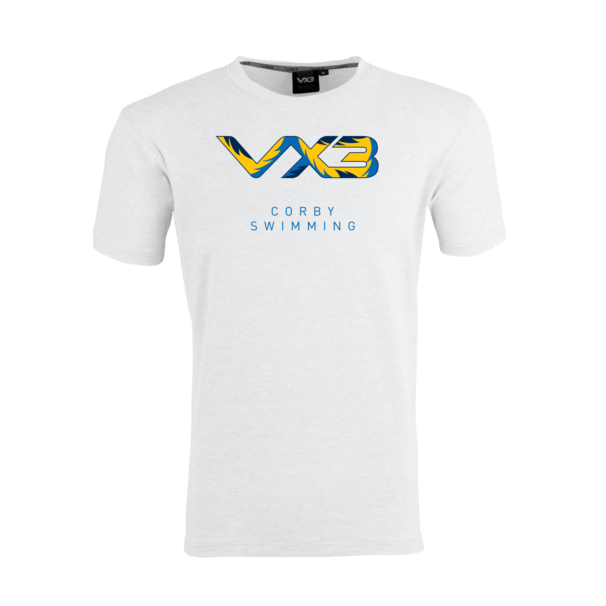 Corby Swimming Club White Invicta Tee