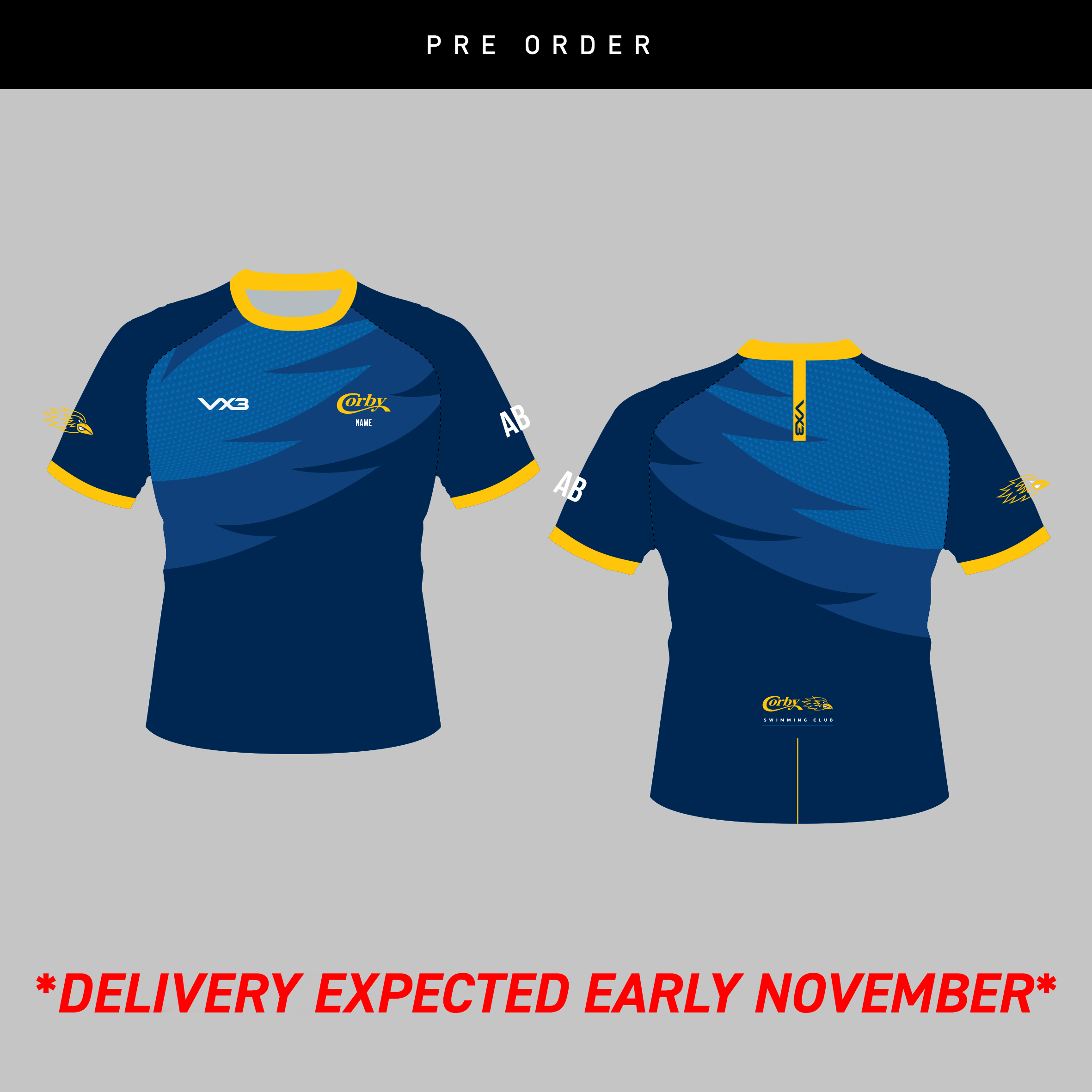 Corby Swimming Club - Sublimated Tee *Ladies Fit*