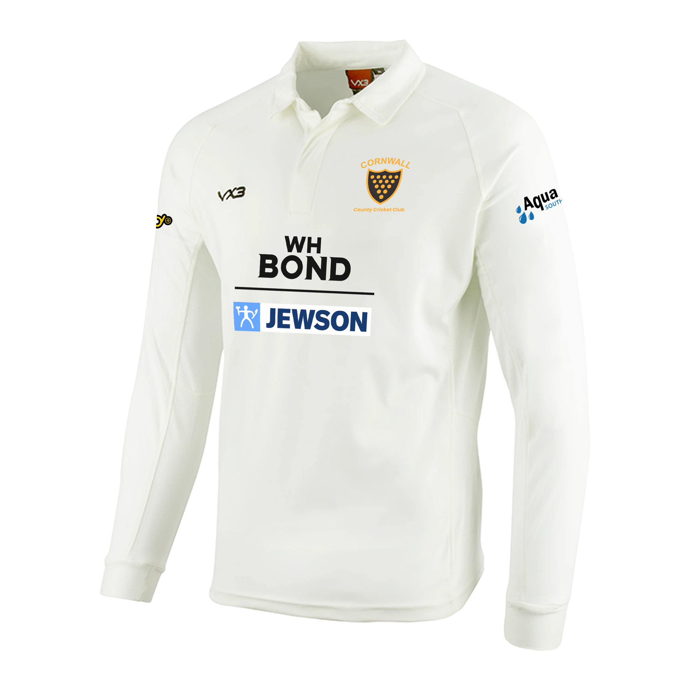 Cornwall County Cricket Club Long Sleeve Shirt