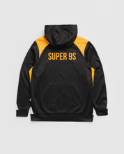 Cornwall Cricket Super9s Vertex Hoodie -Black/Amber/White