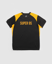 Cornwall Cricket Super9s Vertex Tee -Black/Amber/White