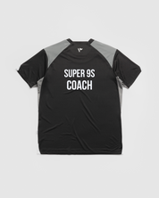 Cornwall Cricket Super9s Vertex Tee -Black/Grey/White