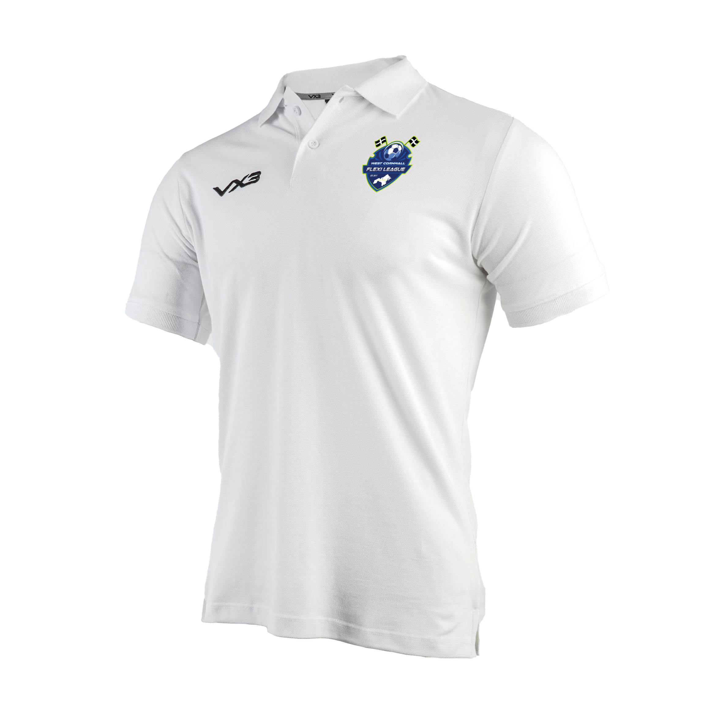 Cornwall Sunday League Primus Polo Shirt White