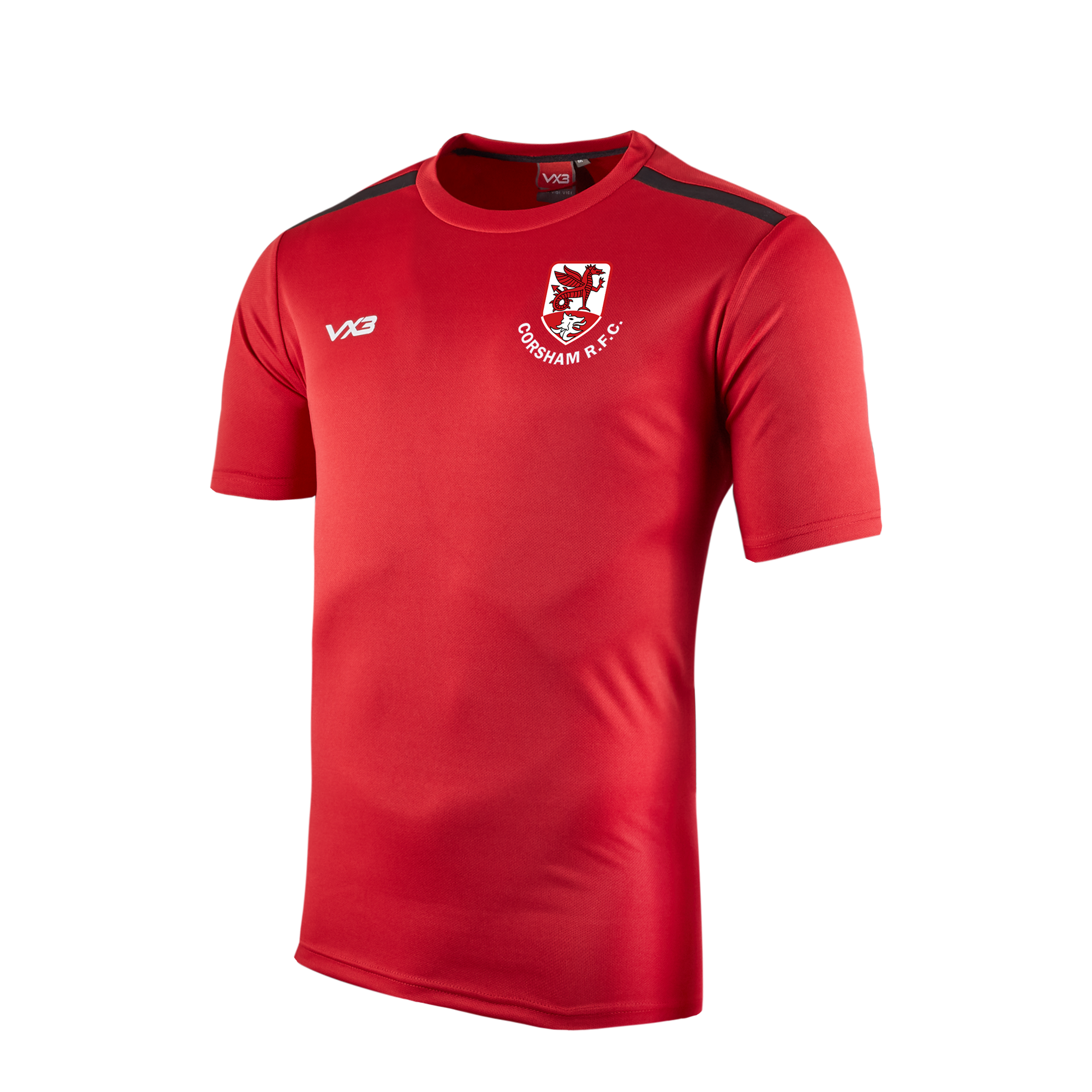 Corsham RFC Fortis Youth Tee Red