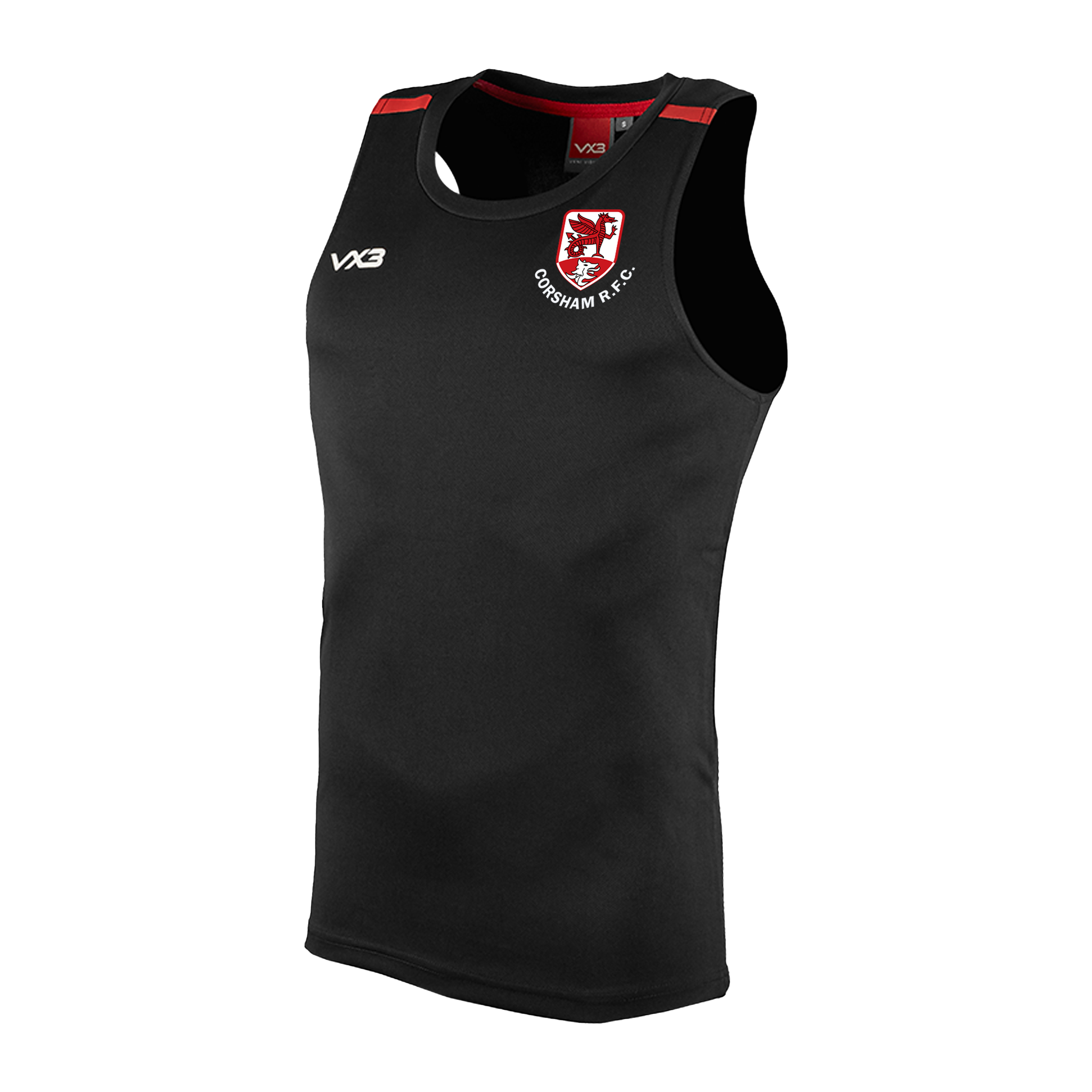 Corsham RFC Fortis Vest Black