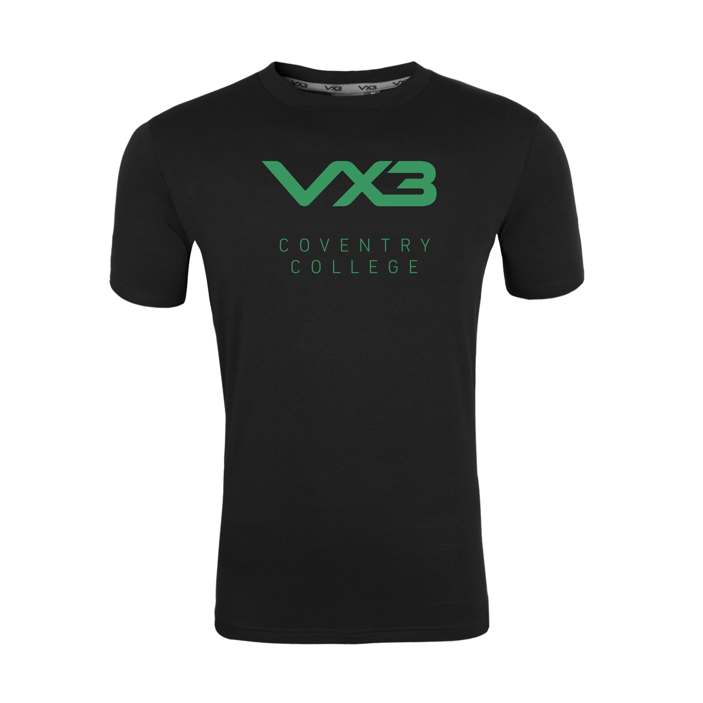Coventry College Rugby Education Programme Black Invicta Club Tee