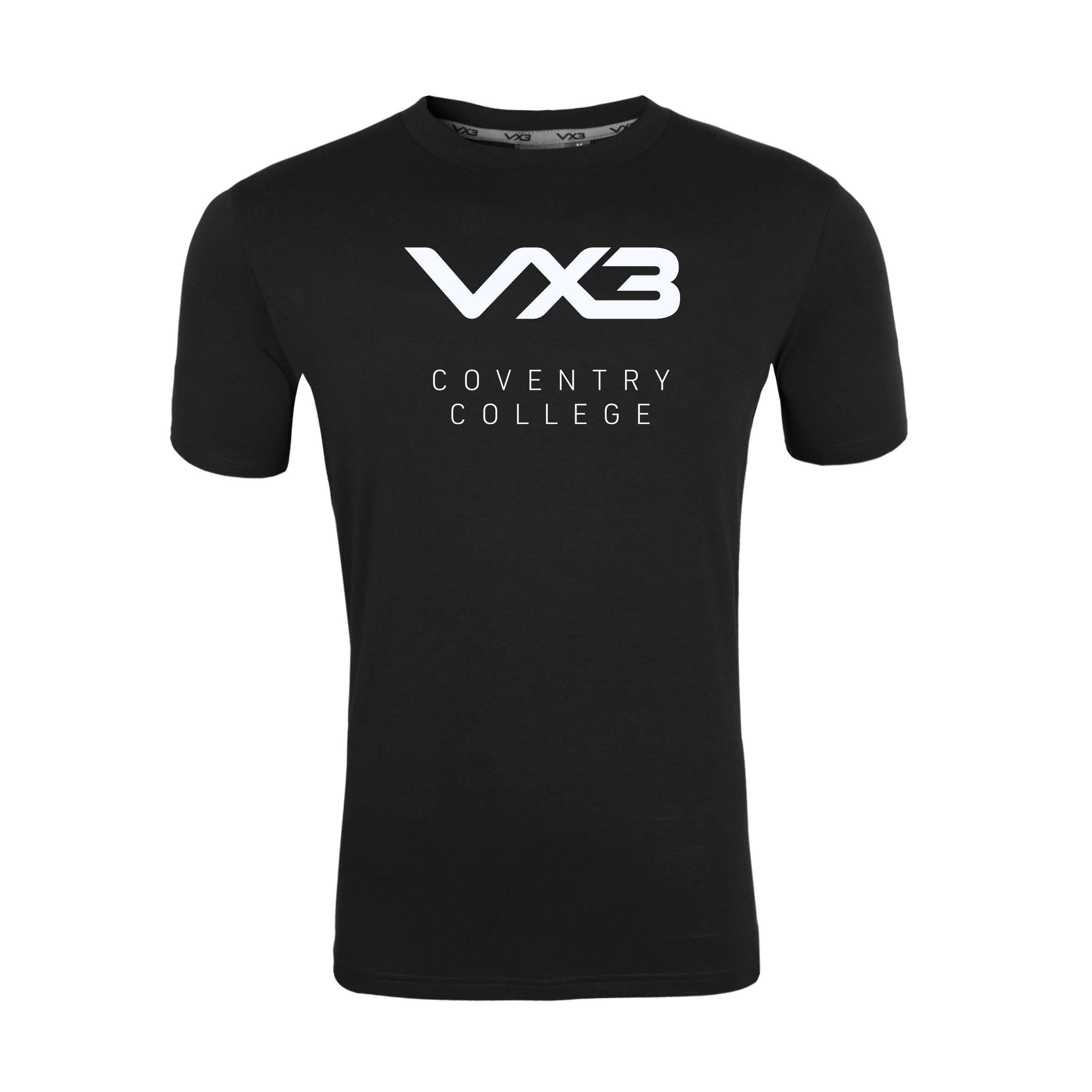 Coventry College Rugby Education Programme Black Invicta Club Tee