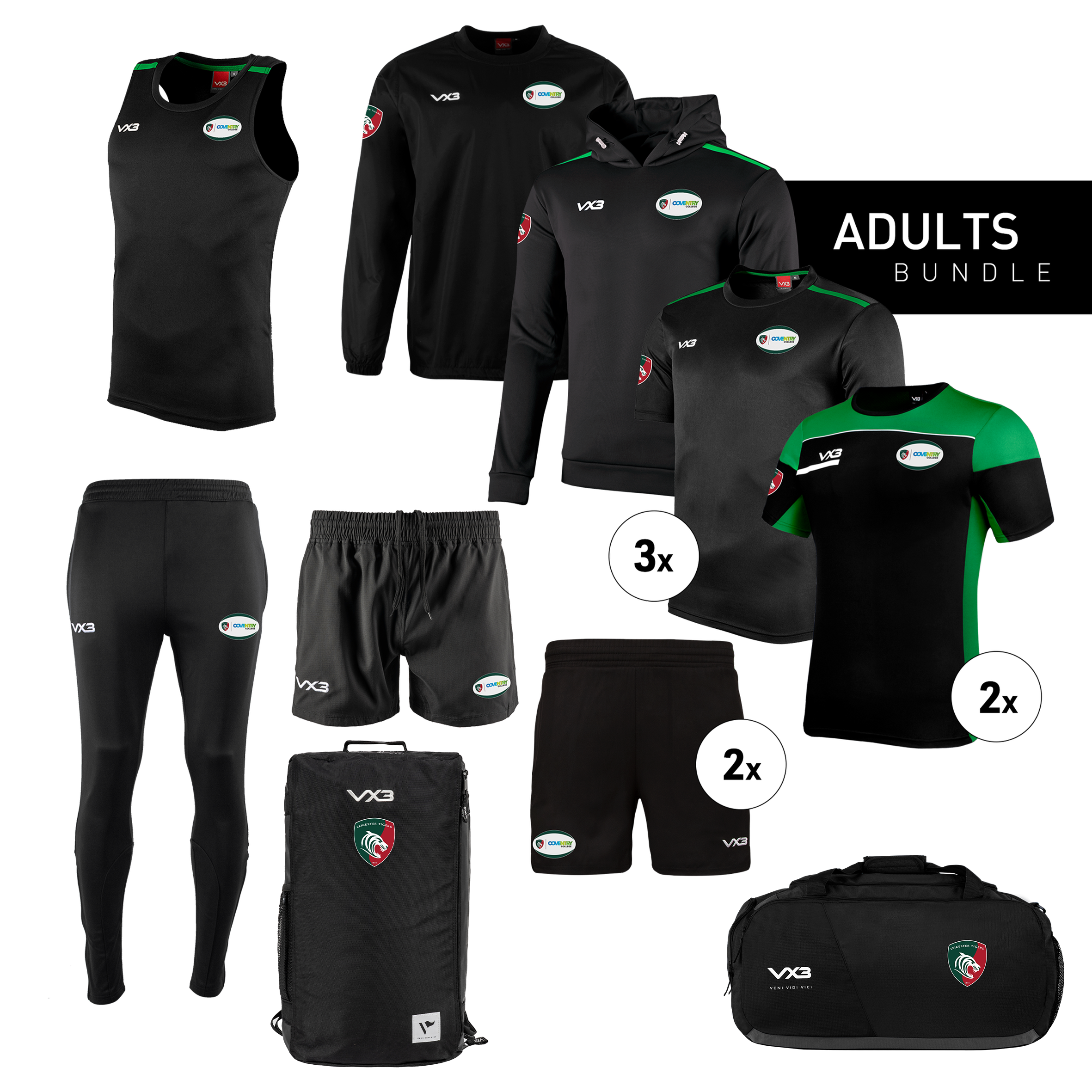 Coventry College Rugby Education Programme Adults Bundle