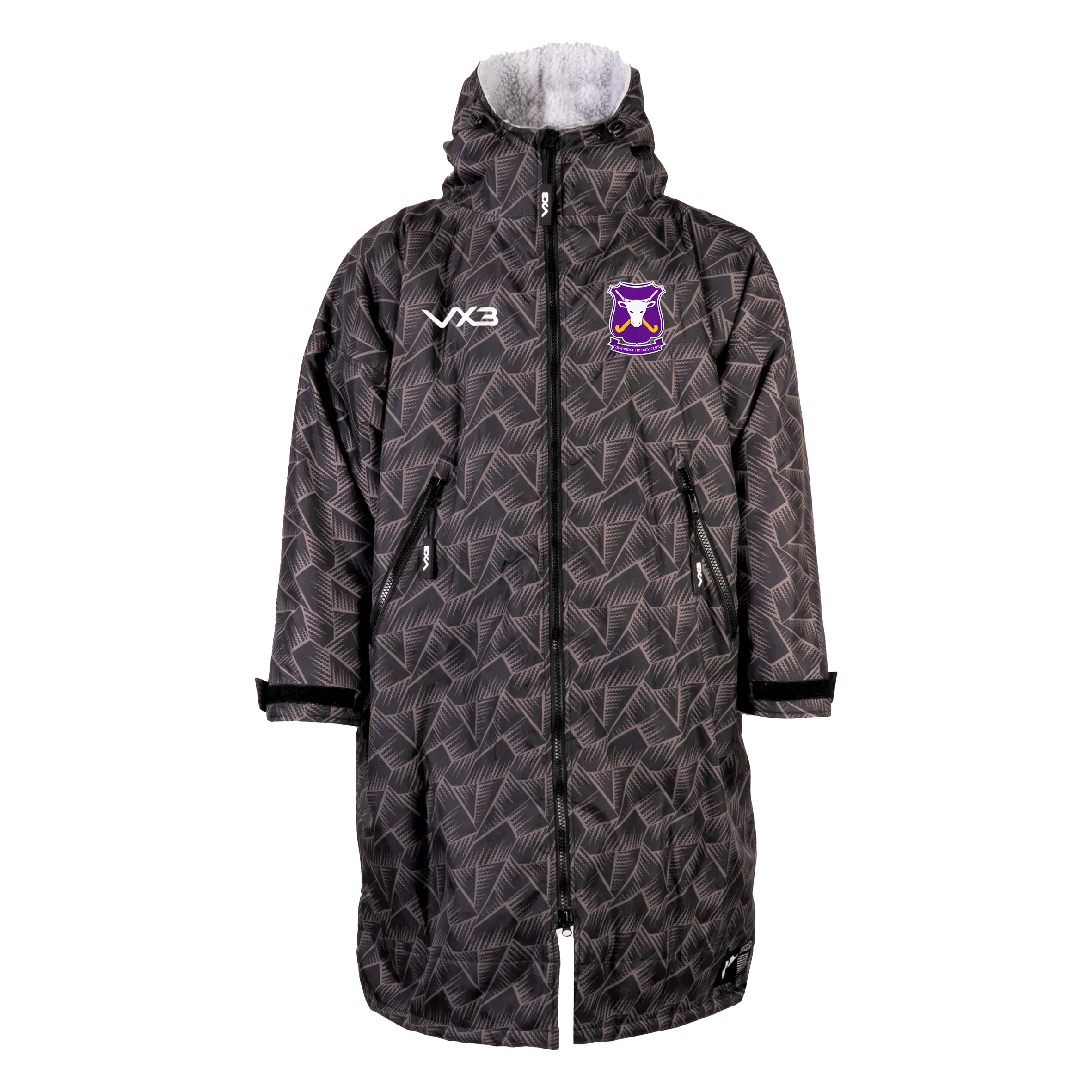 Cowbridge Hockey Club Duro Elite Sports Robe Storm/Grey Kids