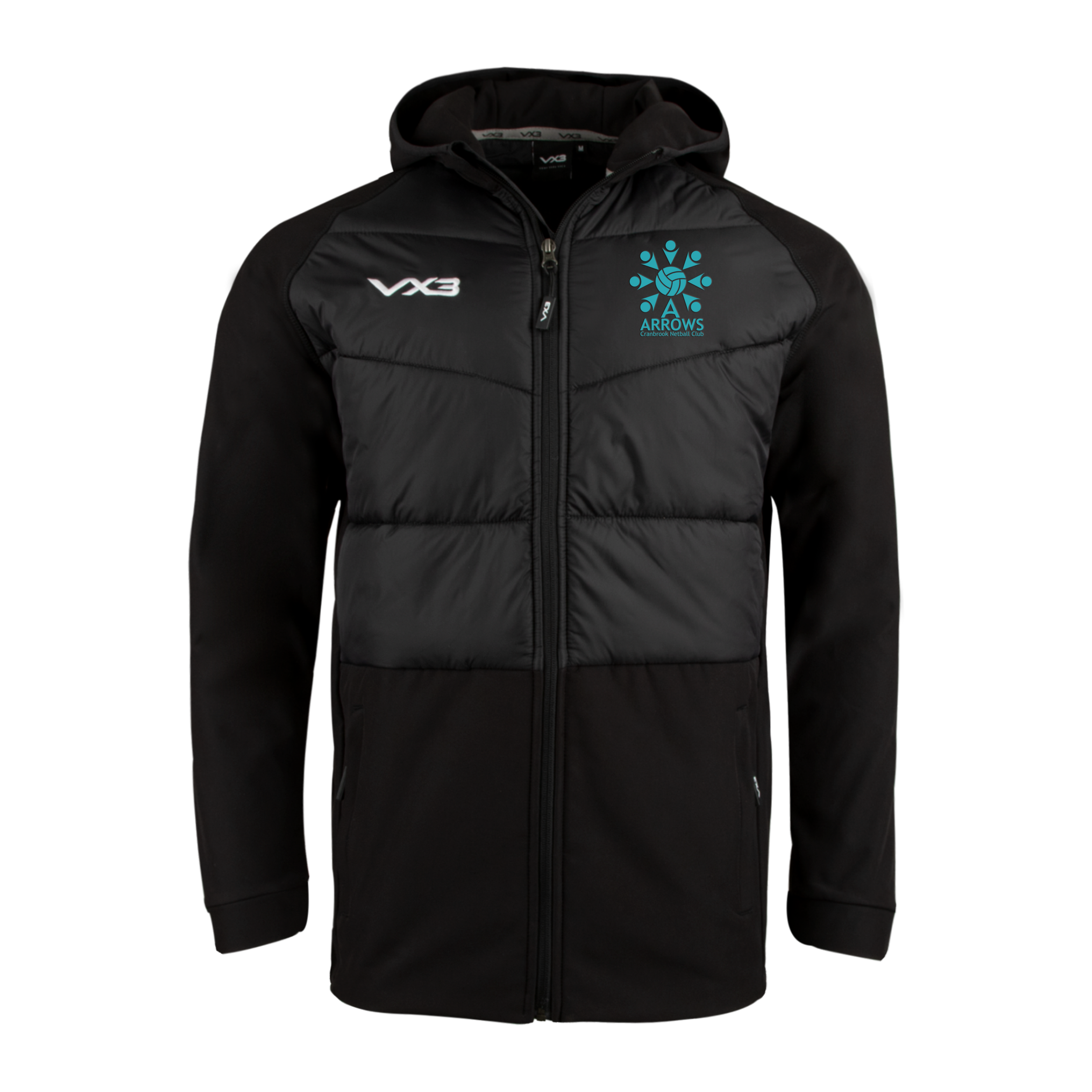 Cranbrook Arrows Netball Tempest Hybrid Jacket