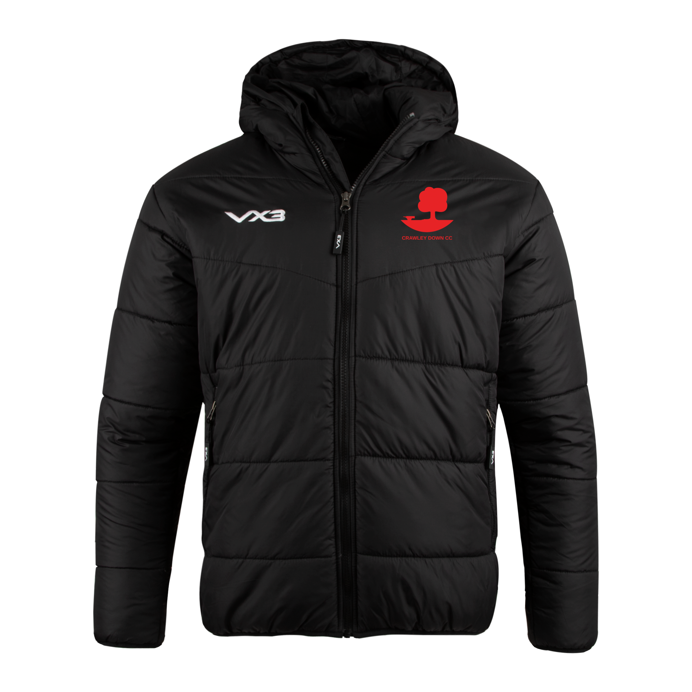 Crawley Down Cricket Club Lorica Quilted Jacket Youth