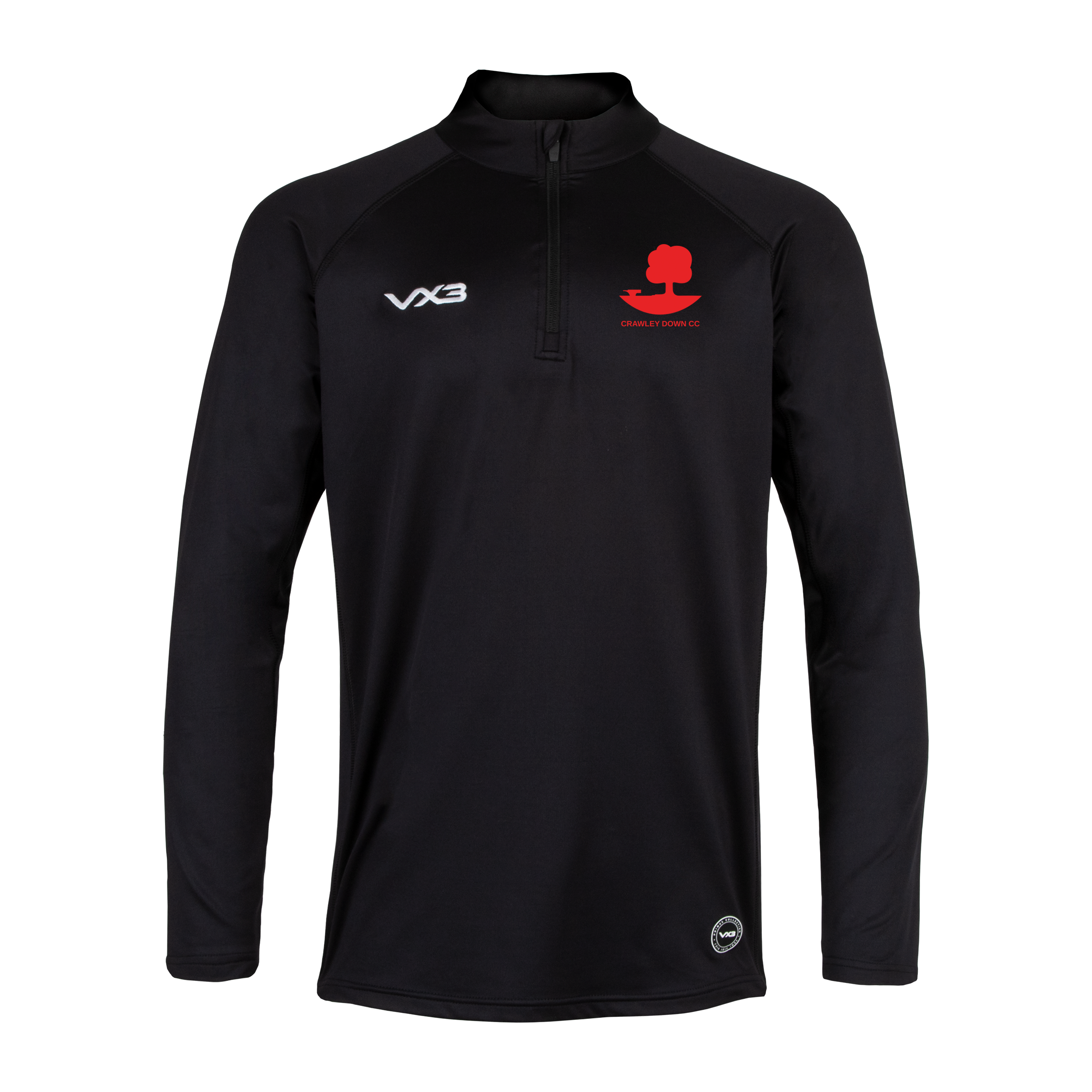 Crawley Down Cricket Club Primus Youth Quarter Zip