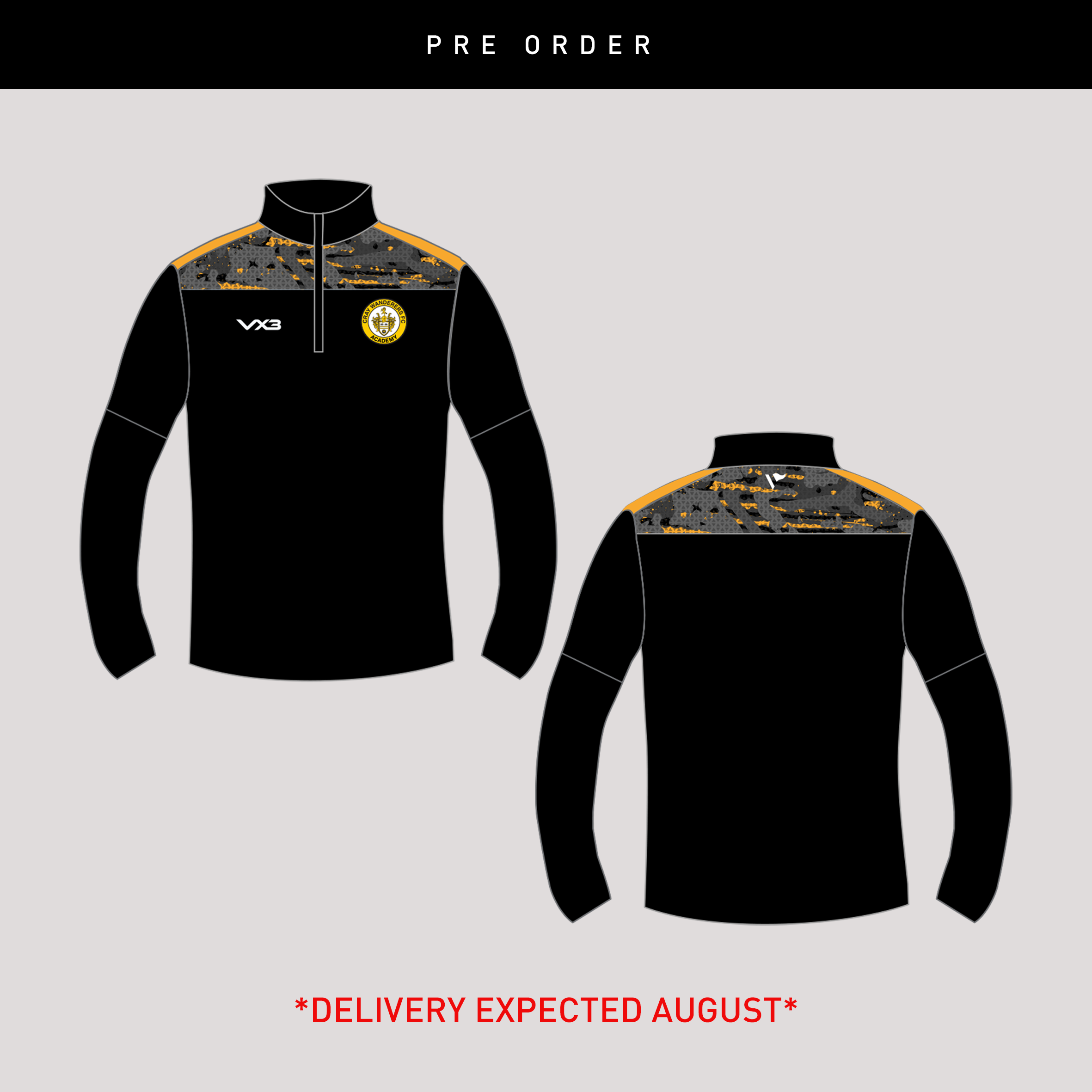 Cray Wanderers Academy Elite Quarter Zip