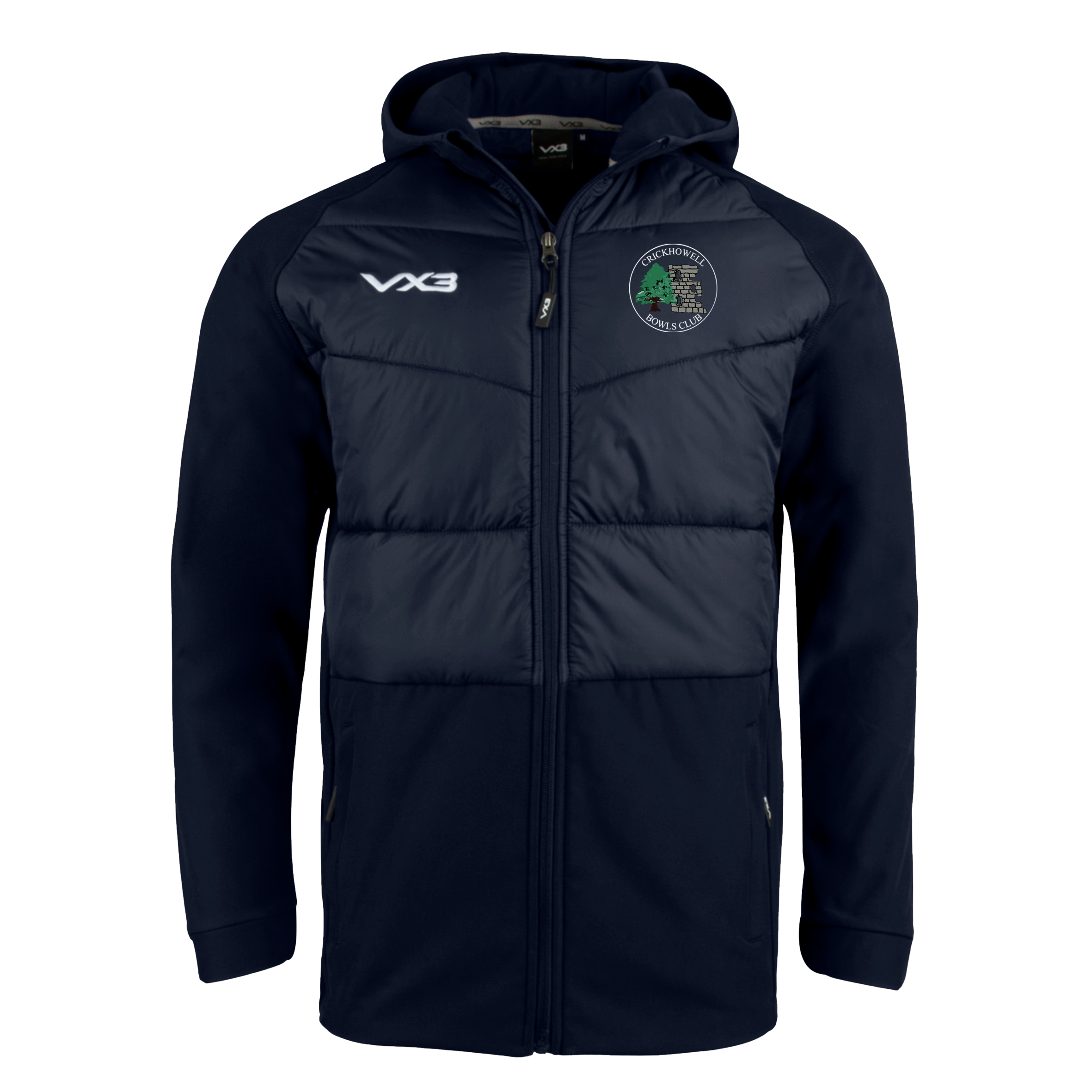 Crickhowell Bowls Club Tempest Hybrid Jacket