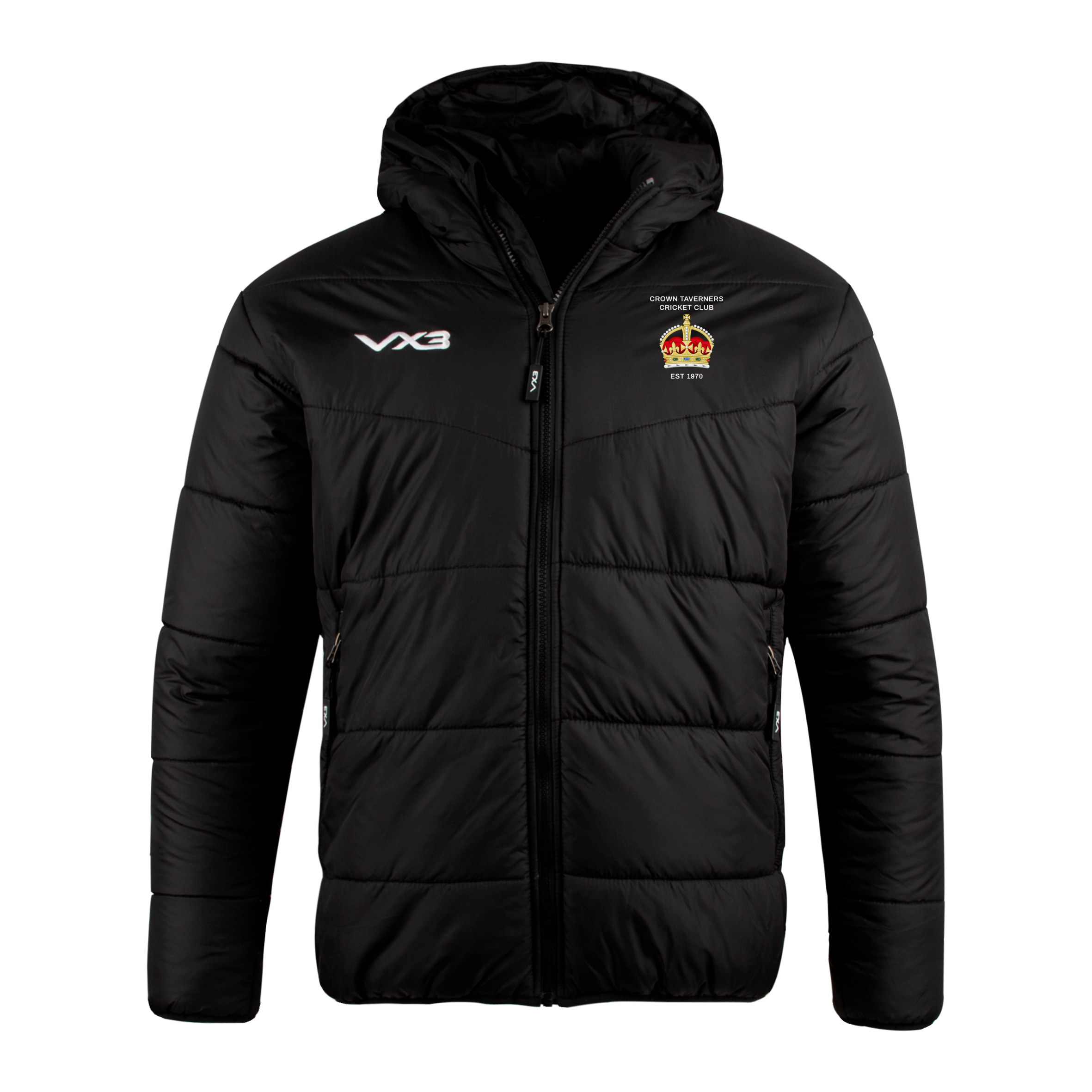 Crown Taverners Cricket Club Lorica Quilted Jacket Youth