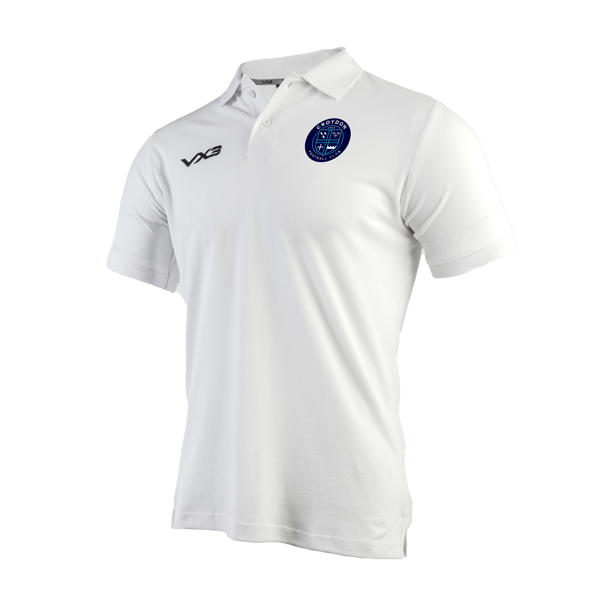 Croydon FC Primus Polo Shirt White