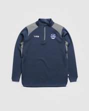 Culdrose Gig Club Vertex Quarter Zip -Navy/Grey/White