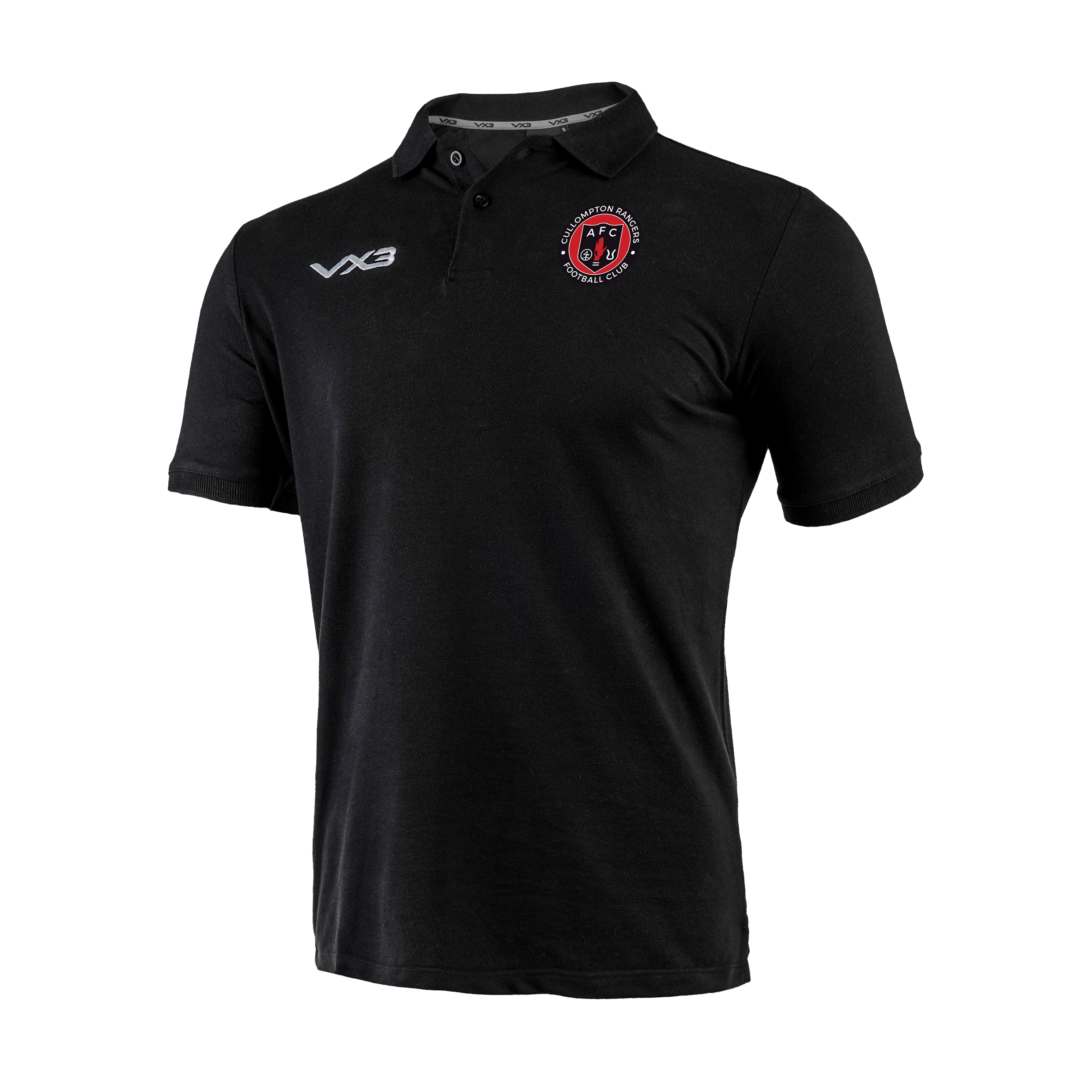 Cullompton Rangers FC Primus Polo Shirt Black