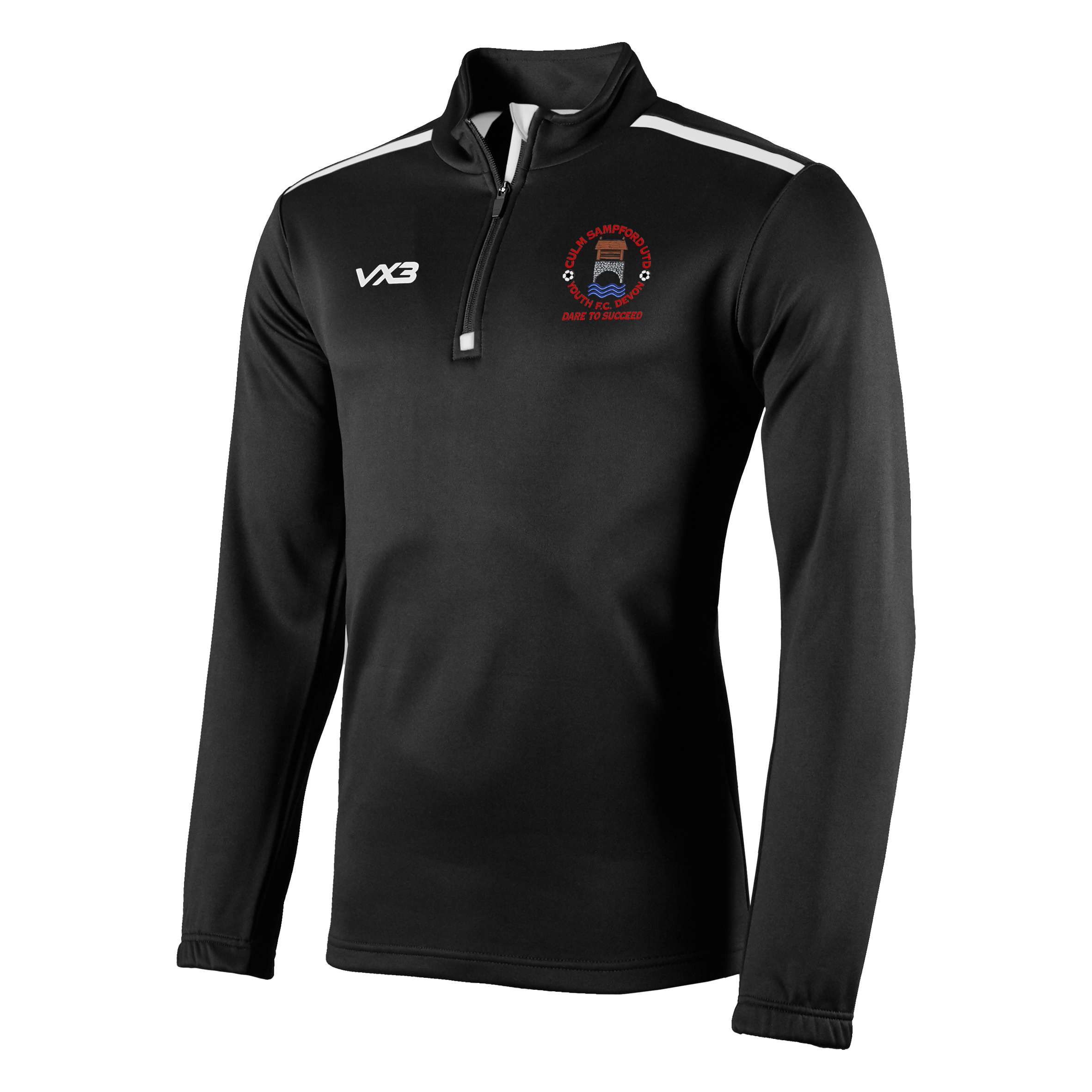 Culm Sampford United FC Fortis Youth Quarter Zip Sweat