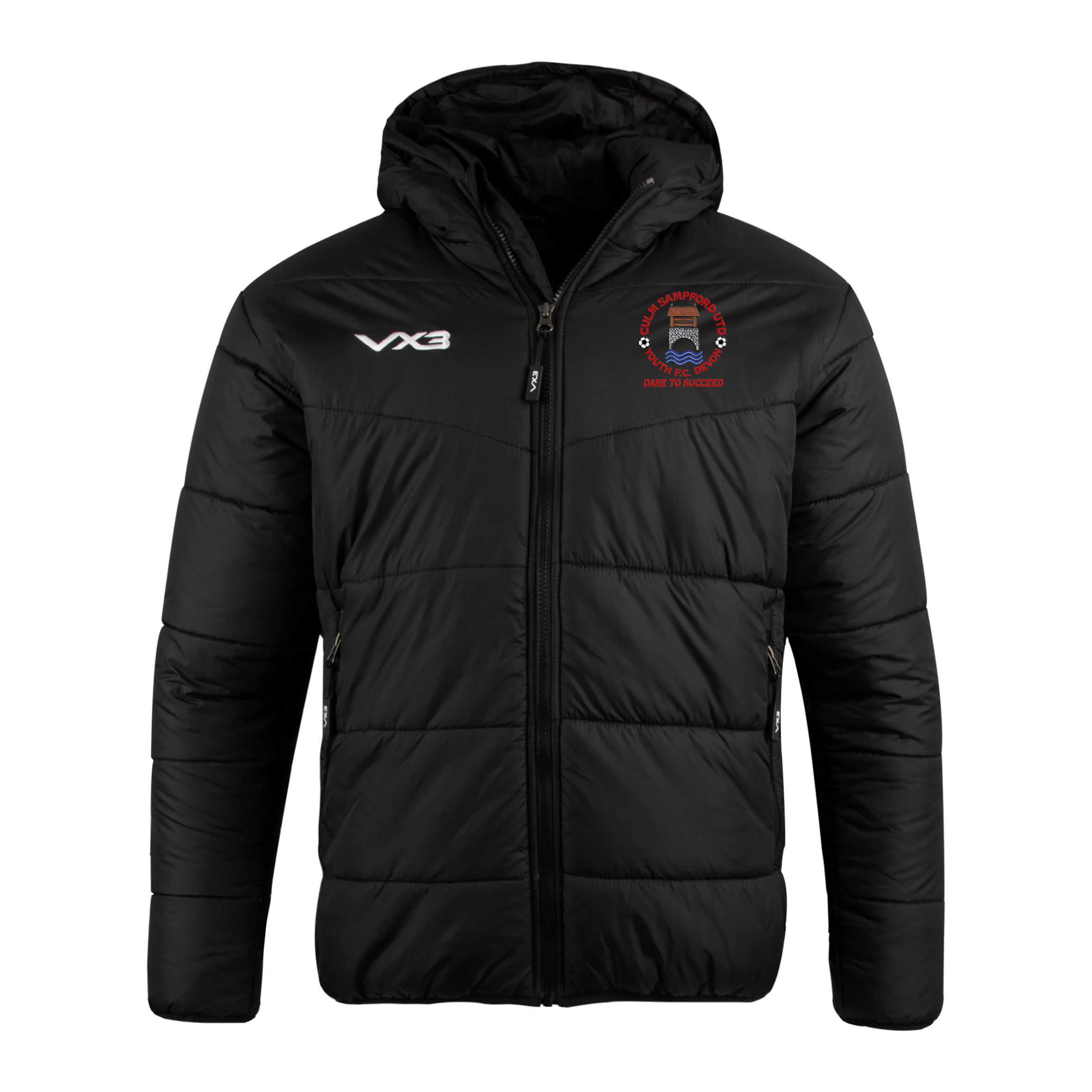 Culm Sampford United FC Lorica Quilted Jacket Youth