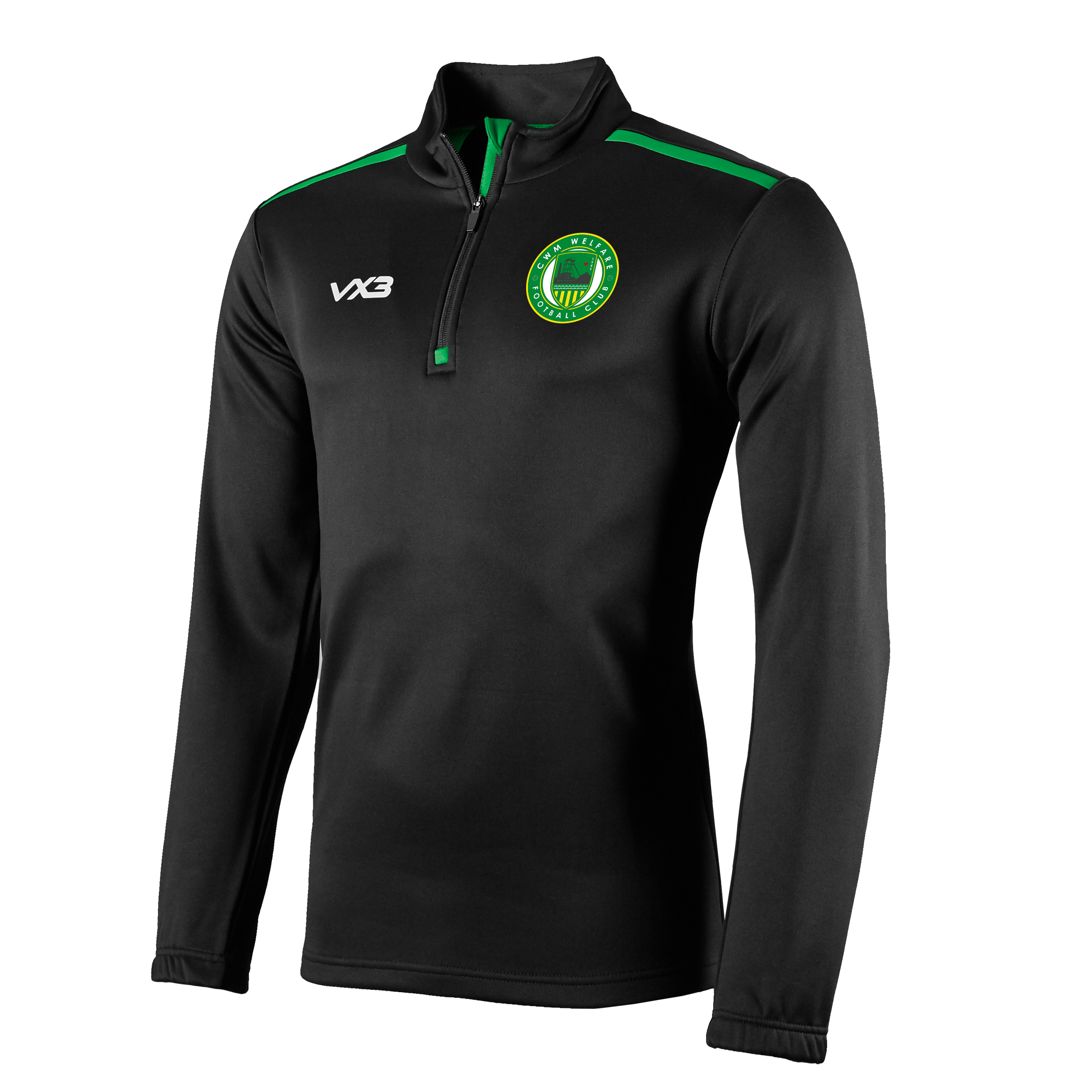 Cwm Welfare AFC Fortis Youth Quarter Zip Sweat