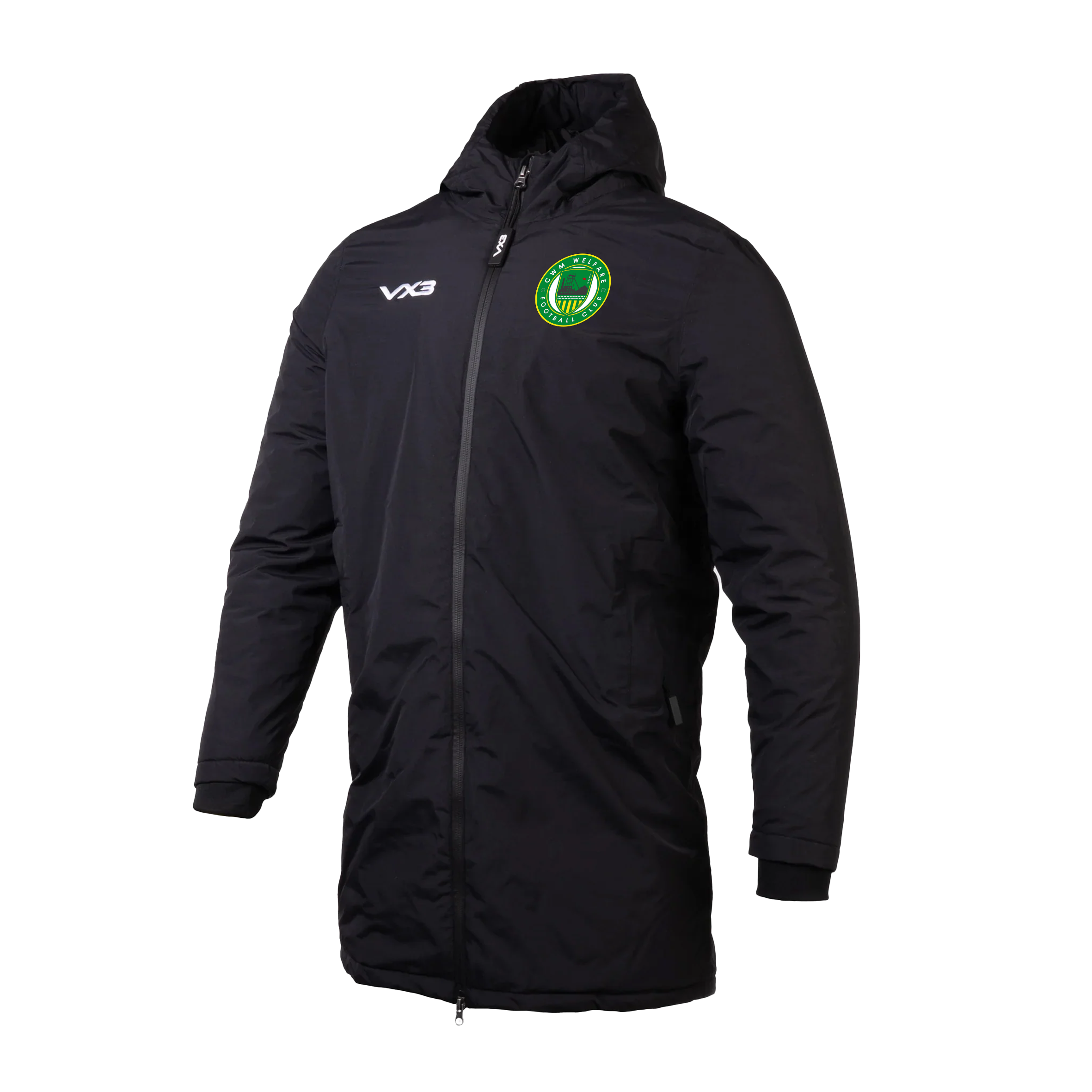 Cwm Welfare AFC Nero Managers Jacket