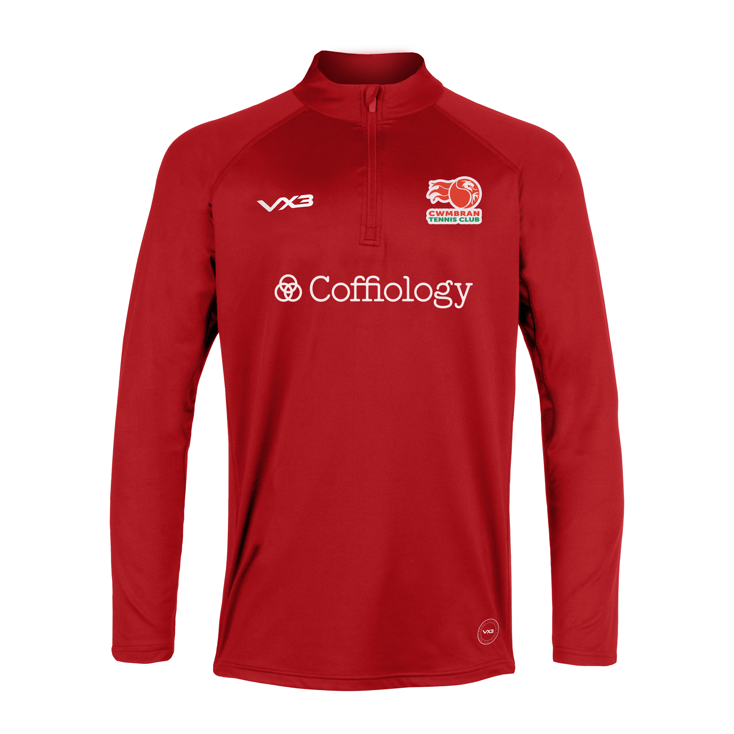 Cwmbran Tennis Club Primus Youth Quarter Zip