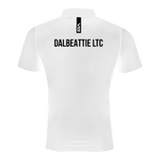 Dalbeattie Lawn Tennis Club Fortis Polo White/Black