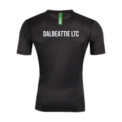 Dalbeattie Lawn Tennis Club Fortis Tee Black/Emerald