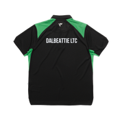 Dalbeattie Lawn Tennis Club Vertex Polo -Black/Emerald/White