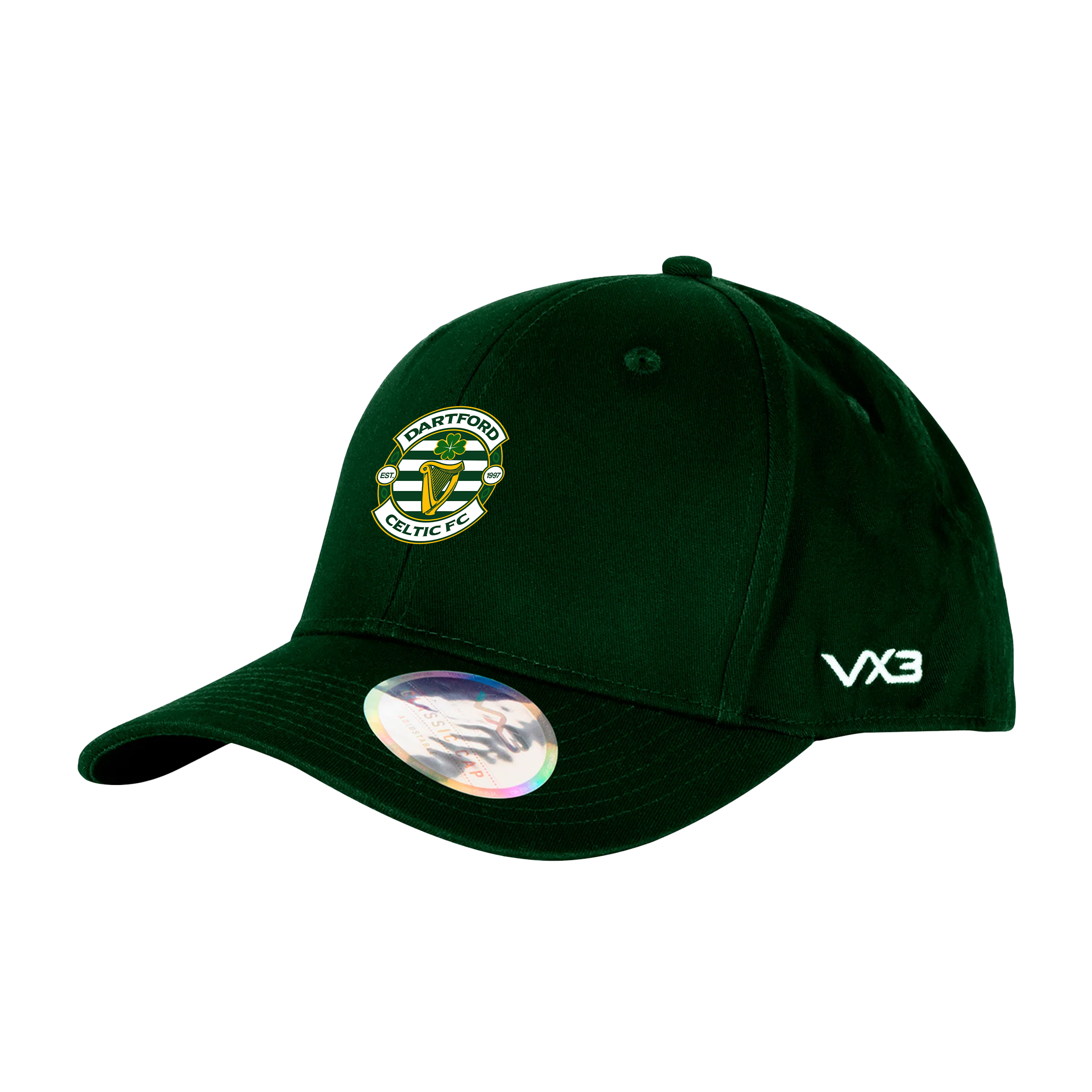 Dartford Celtic Classic Cap Bottle Green