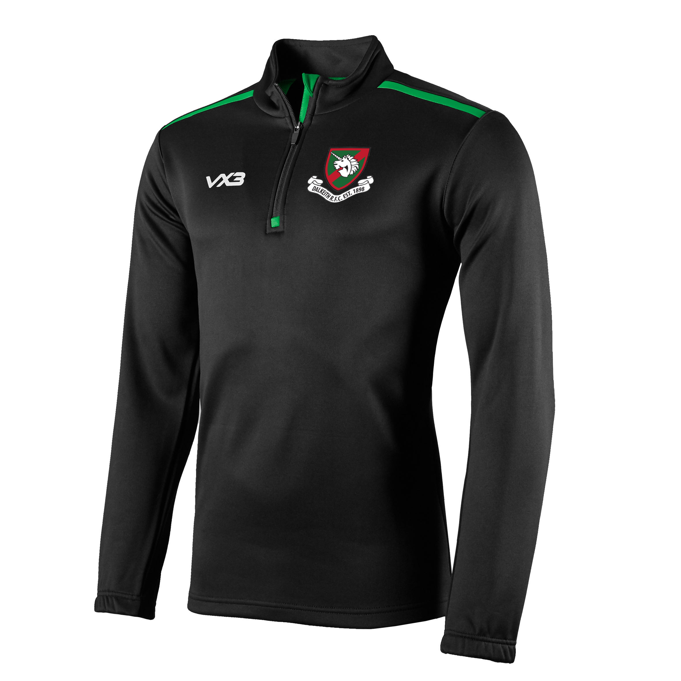 Dalkeith RFC Fortis Youth Quarter Zip Sweat