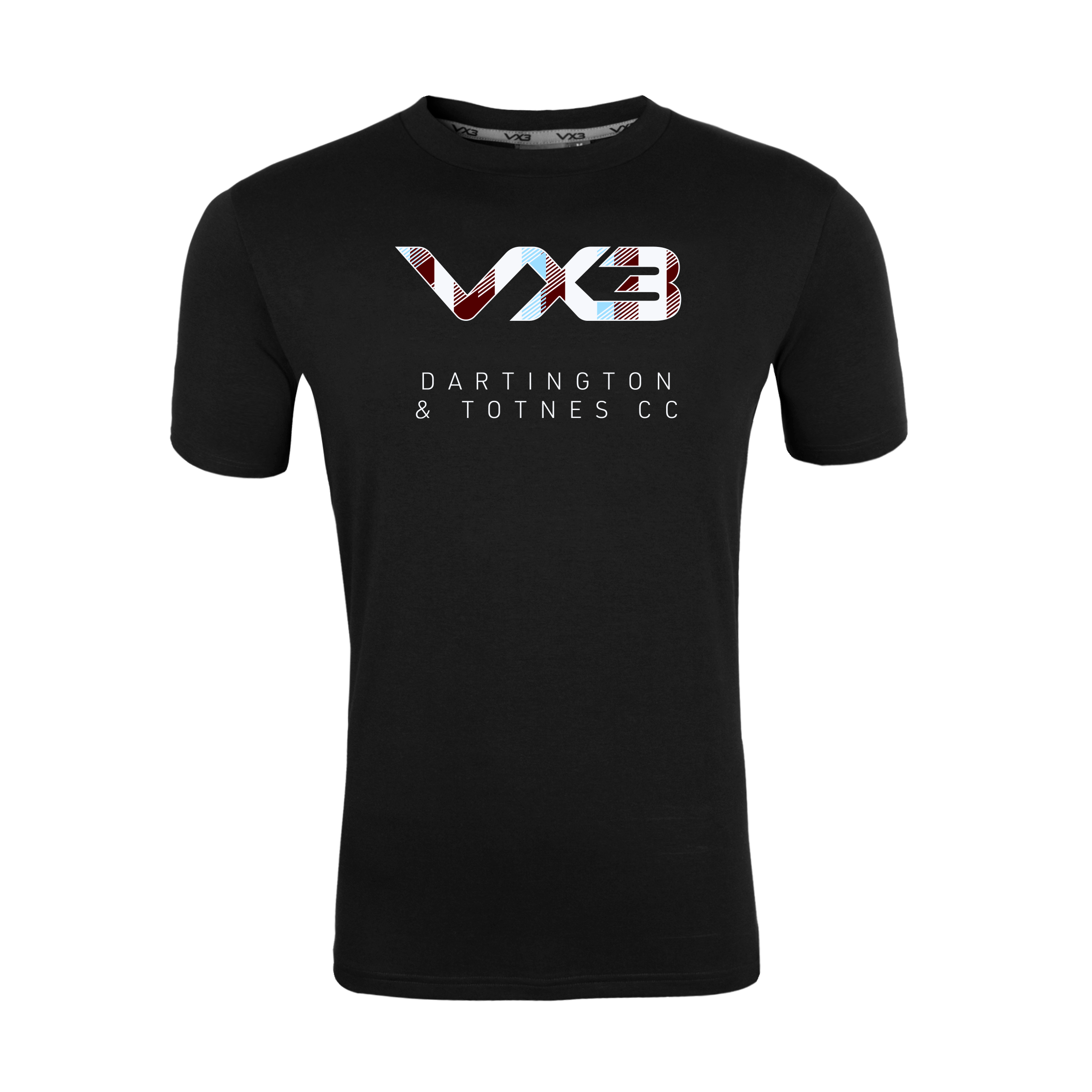 Dartington & Totnes Cricket Club Black Invicta Club Tee