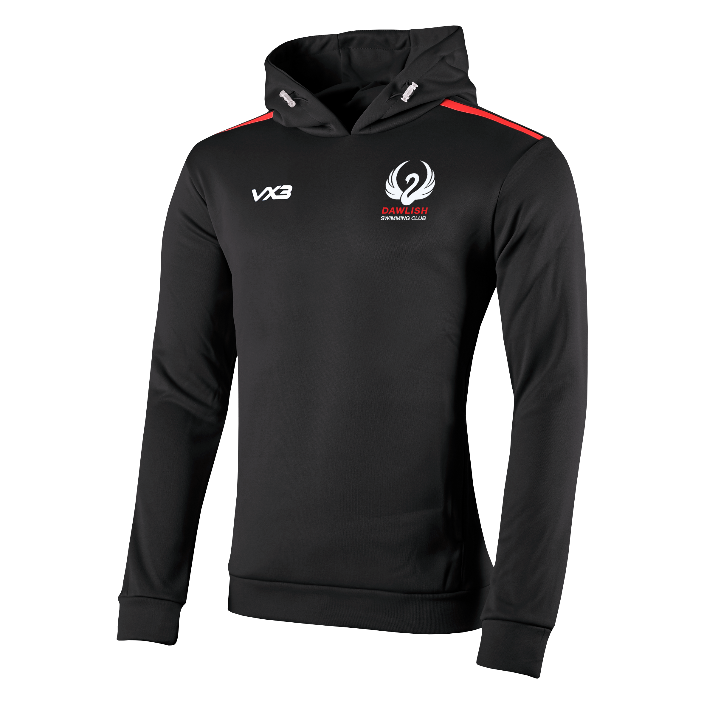 Dawlish Swimming Club Black Fortis Hoodie